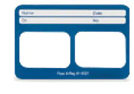 Flow X-Ray Perfect Pocket X-Ray Film Mounts, 10BT #2, 100/Pk, 81-2345