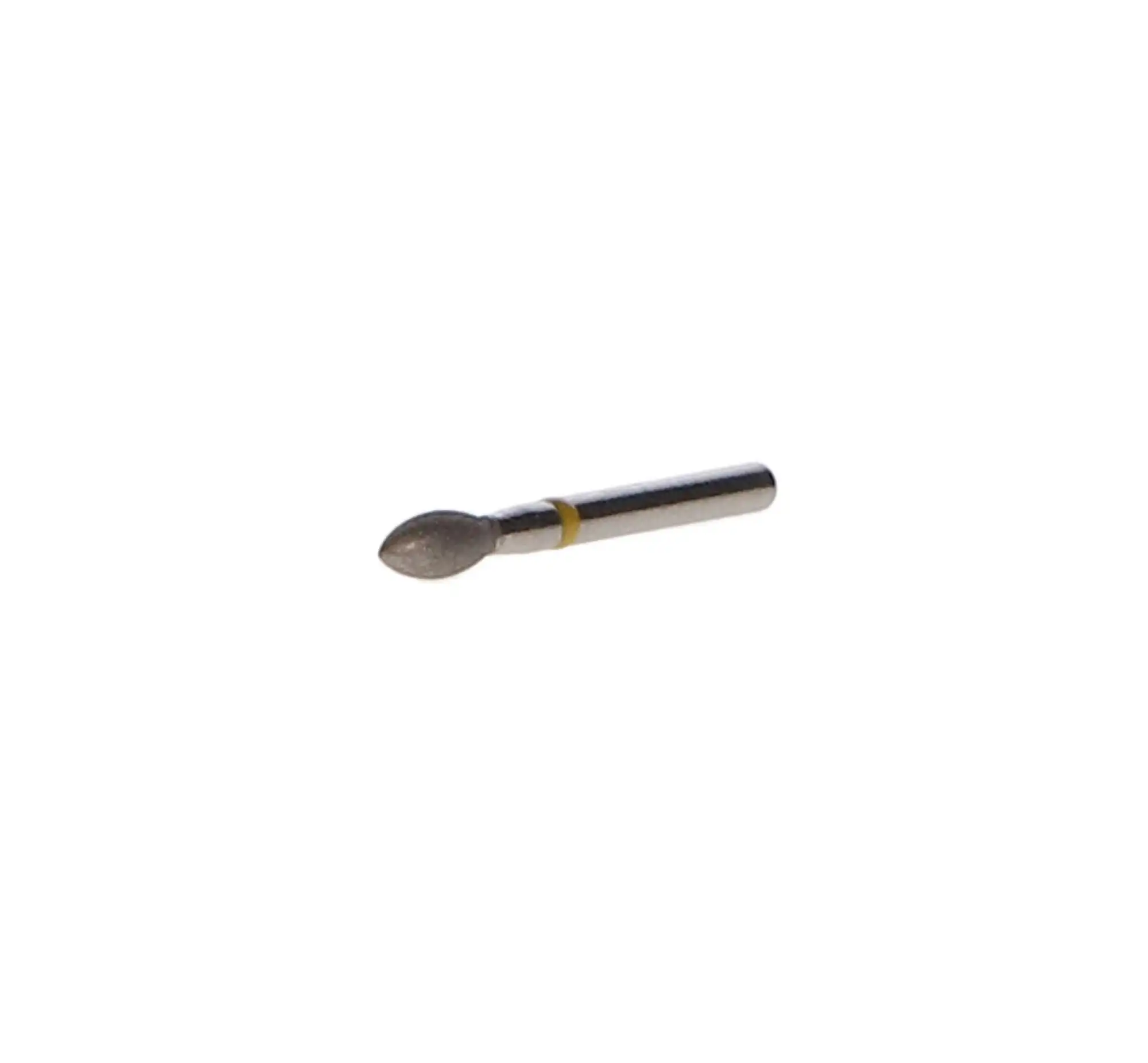 Sabur Diamond Bur, FG, Football, Super Fine, Yellow, 2.3 mm, 368-023SF, 10/Pk, DB-368-023SF