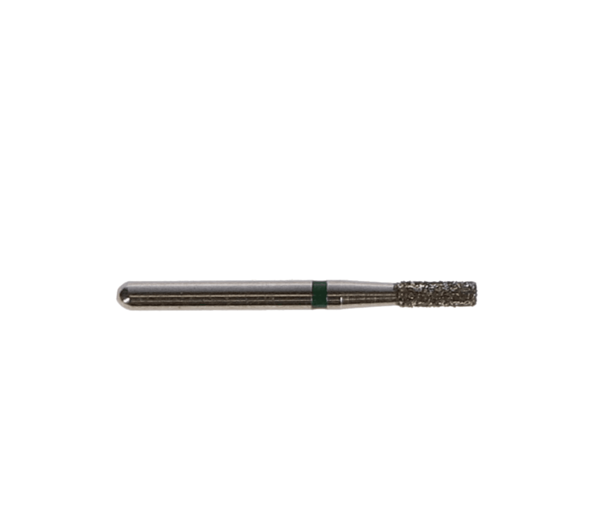 Sabur Diamond Bur, FG, Flat End Cylinder, Coarse, Green, 1.4 mm, 835-014C, 10/Pk, DB-835-014C