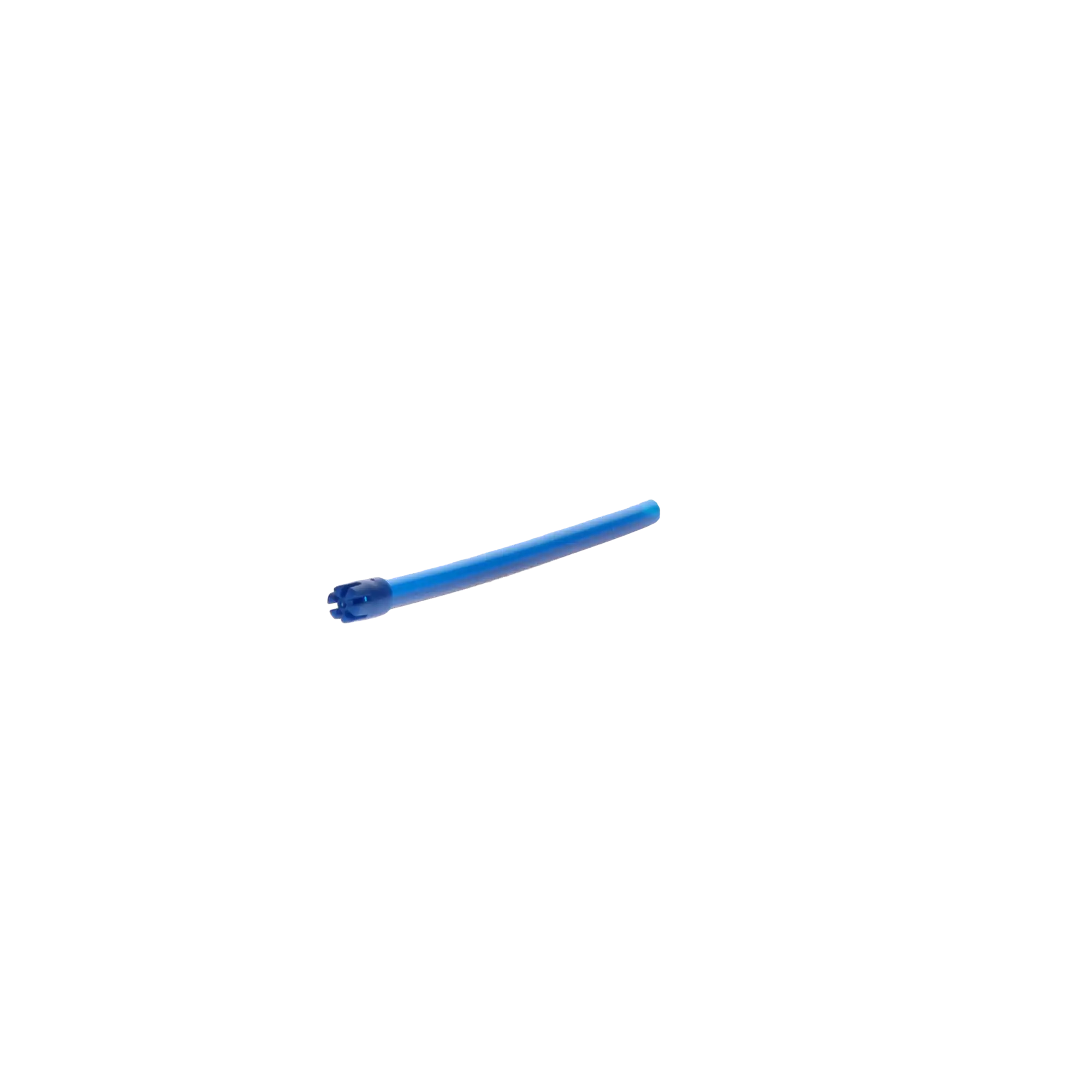 3D Dental Saliva Ejector, Blue with Blue Tip, Bendable, Non-Removable, Latex-Free, 100/Box, EJBB