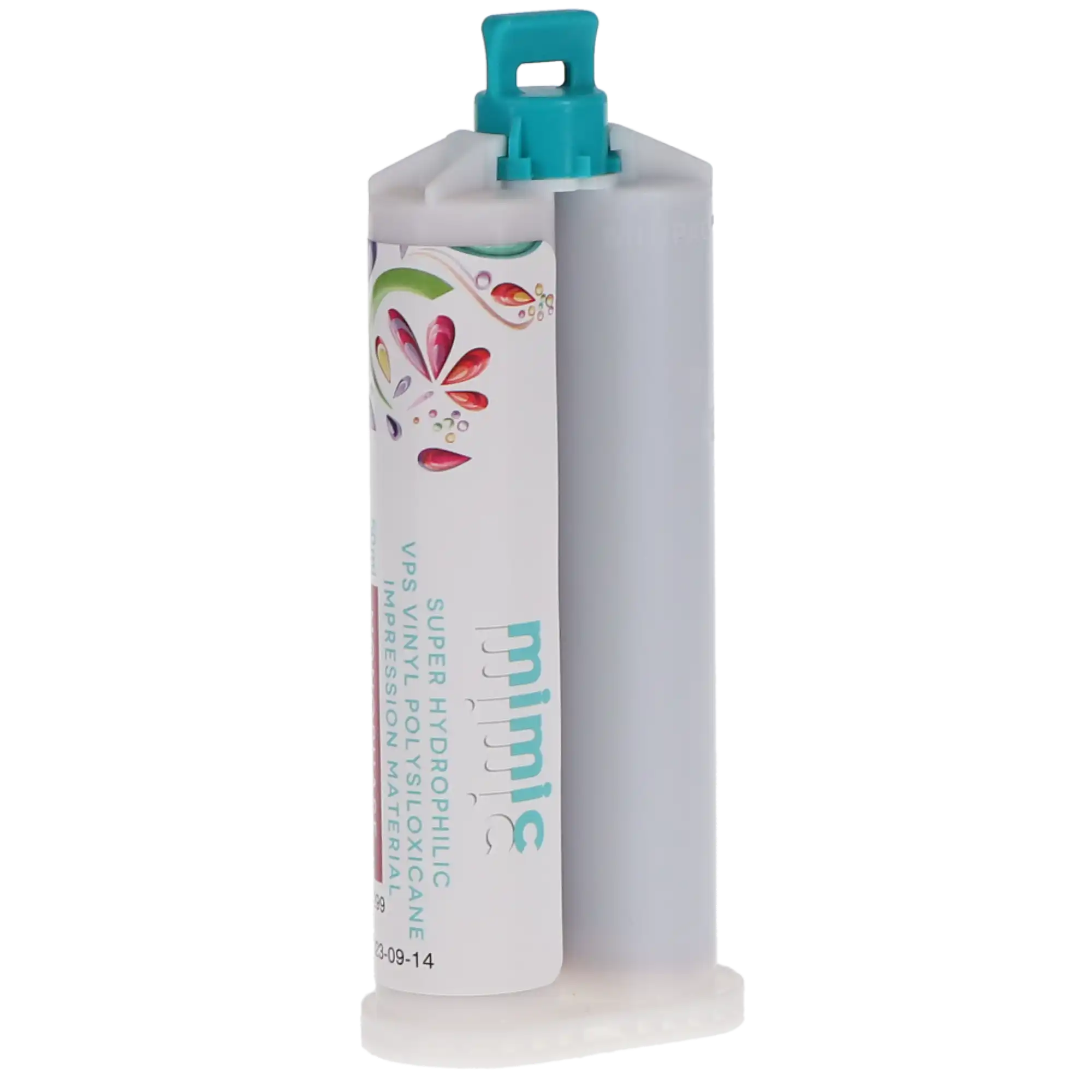 Mimic VPS Impression Material, Monophase Body, Fast Set, 50 ml Cartridge, 2/Pk, VPS-MF