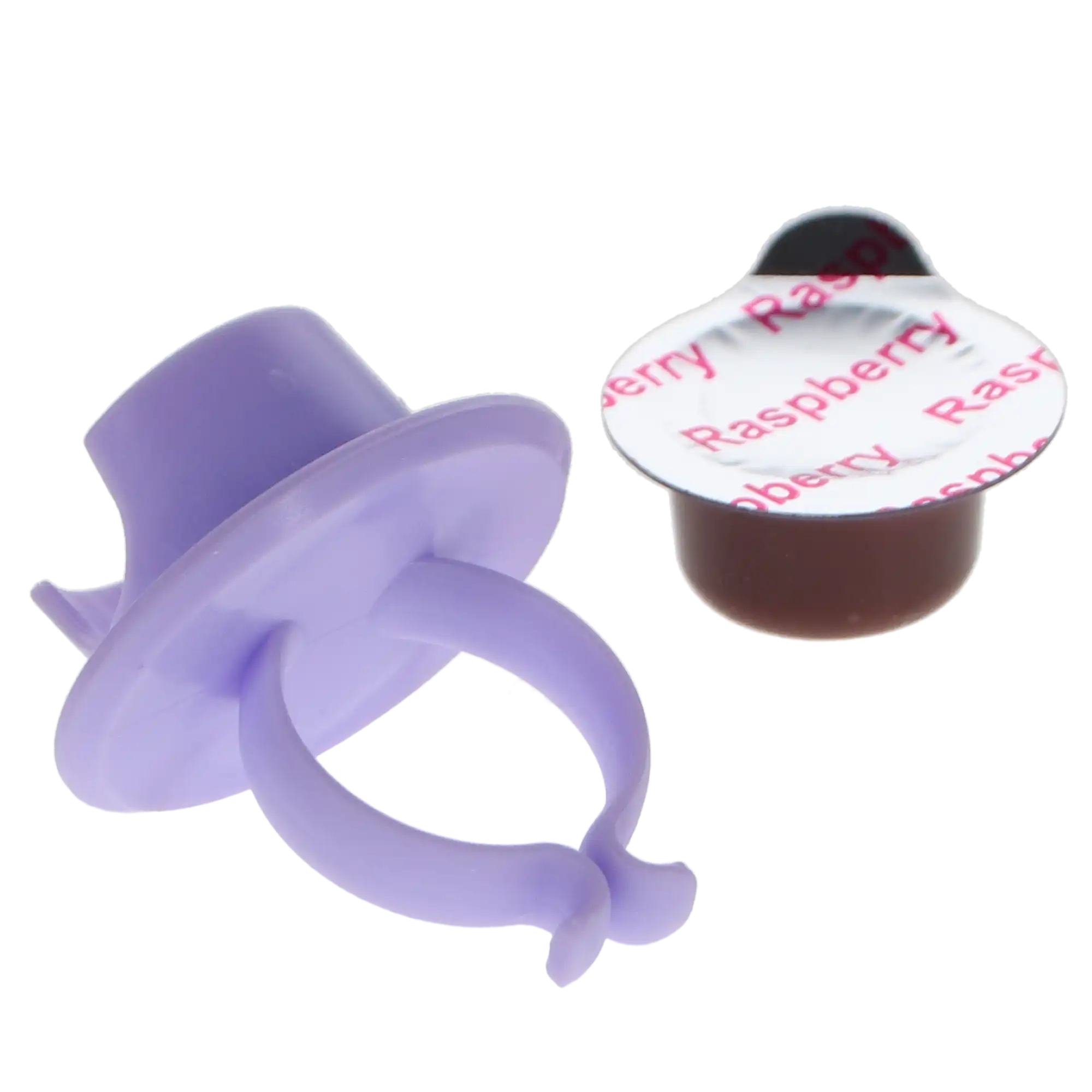 3D Dental Prophy Paste Cups, Medium Grit, Raspberry, 1.23% APF, 200/Pk, PR811
