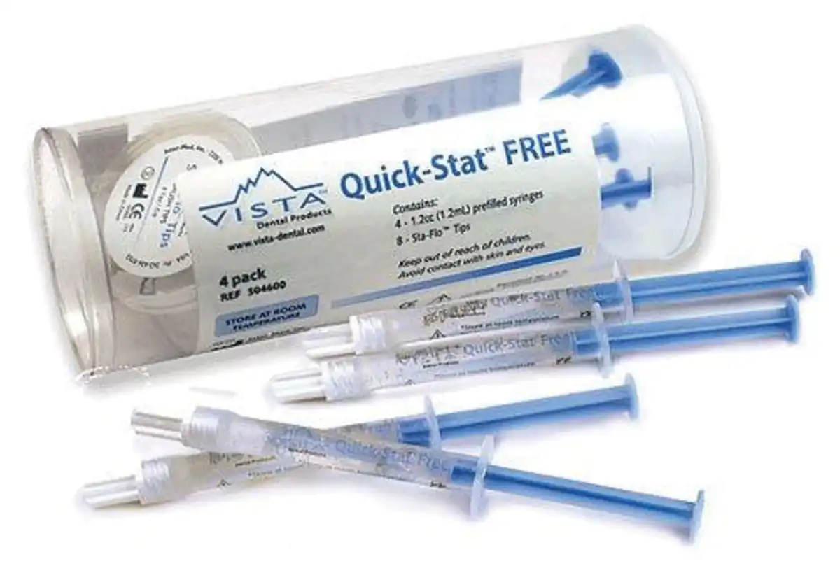 Quick-Stat FREE Hemostatic Gel, 25% Aluminum Chloride, Clear, Bulk Syringe Kit, 30mL, 504650