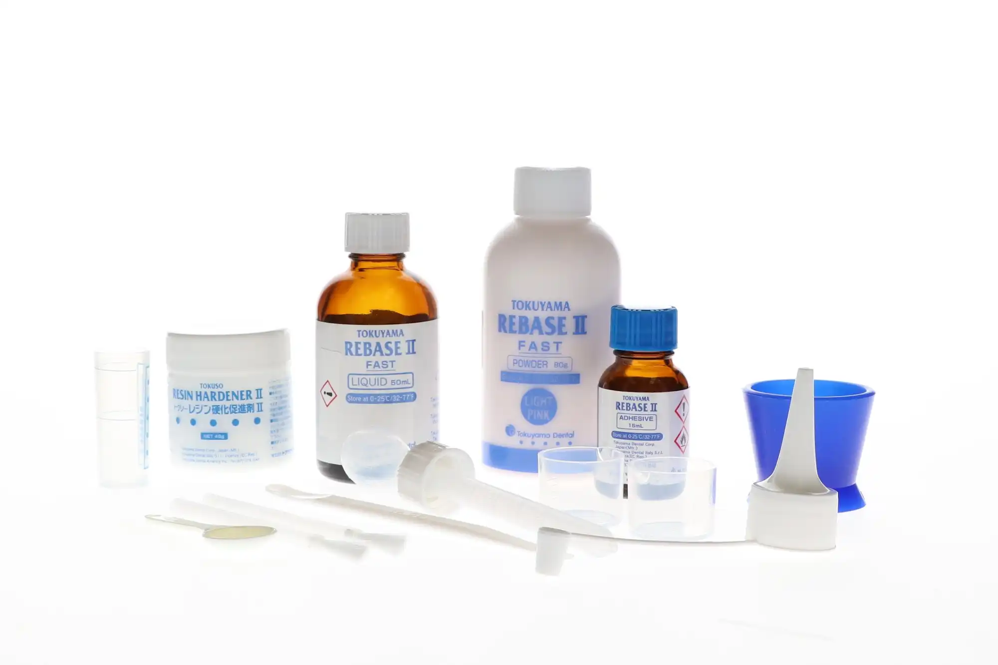 Tokuyama Rebase II Chairside and Laboratory Hard Denture Reline Material Kit, 1/Pk