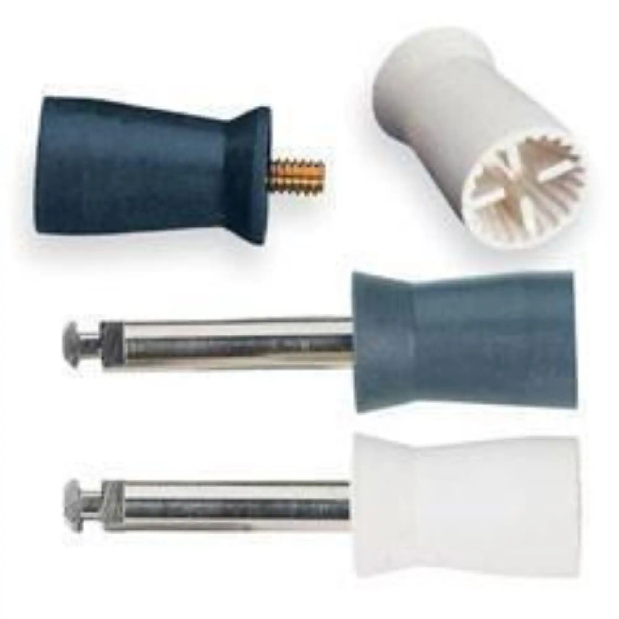 Young Dental Traditional Web Prophy Cup, Soft Gray, Screw-Type, Long, 720/Pk, 051105