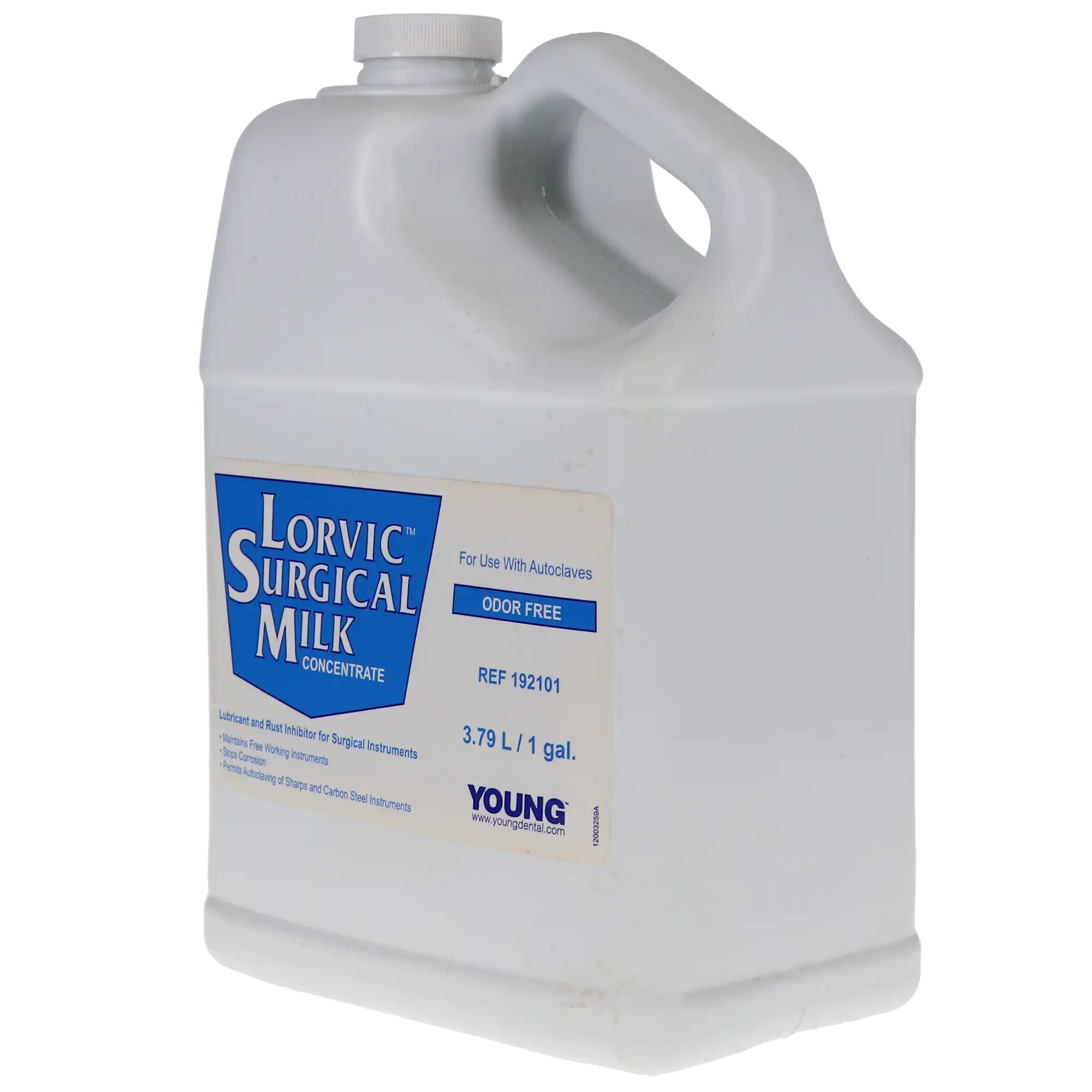 Lorvic Surgical Milk Instrument Lubricant and Rust Preventive, 1 Gallon, 1/Pk, 192101