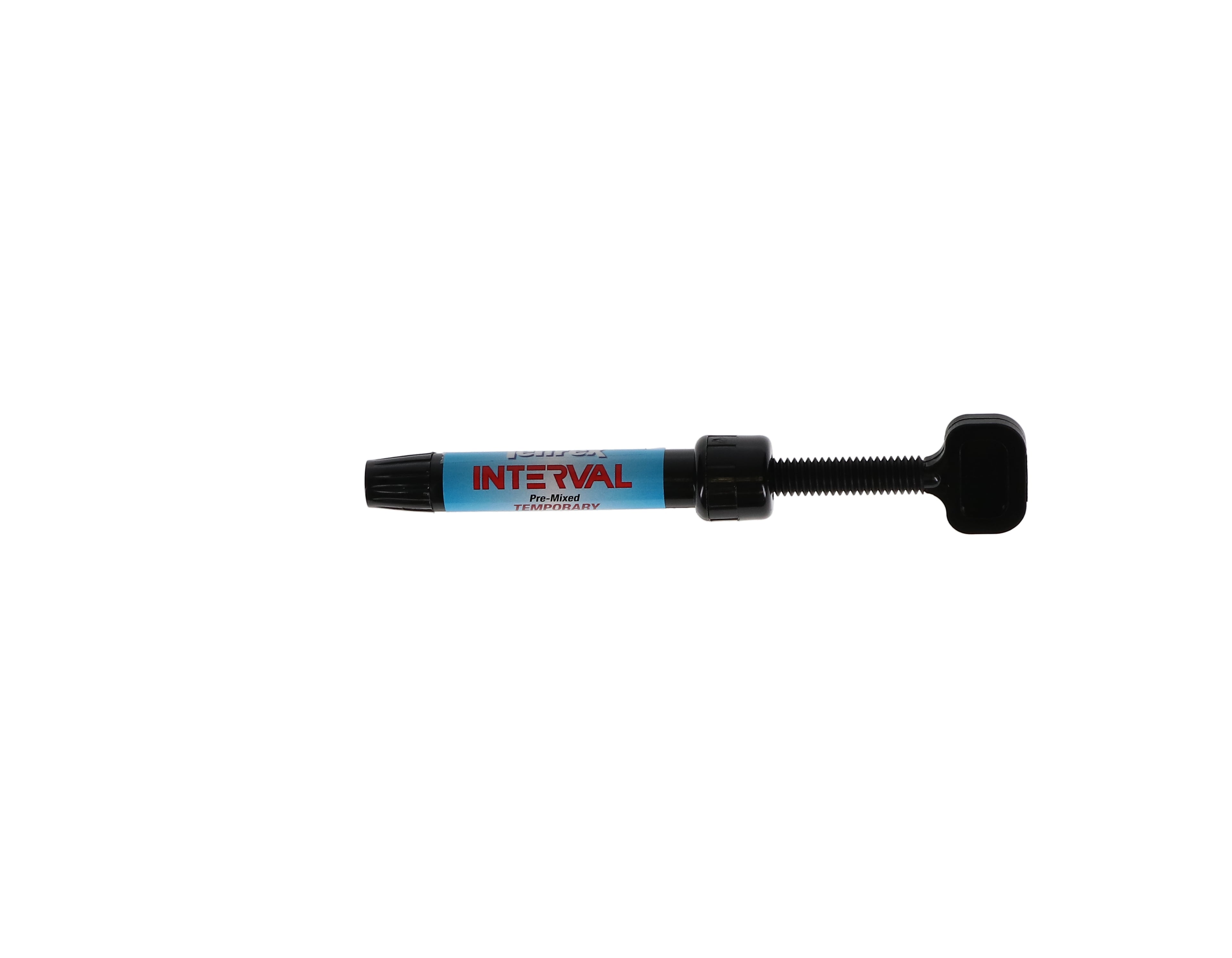 Temrex Interval Temporary Filling Material, Complete Package, 6.5 g Syringe with 3 Bars, 1/Pk, 7500