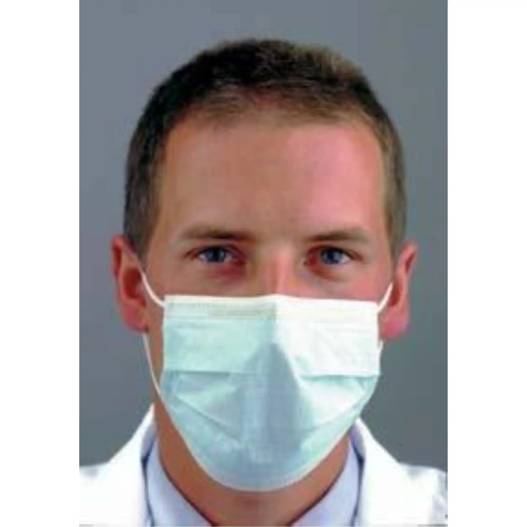 Sultan Com-Fit Earloop Fluid-Resistant Procedure Masks, Blue, 50/Box, ASTM Level 2, 20324