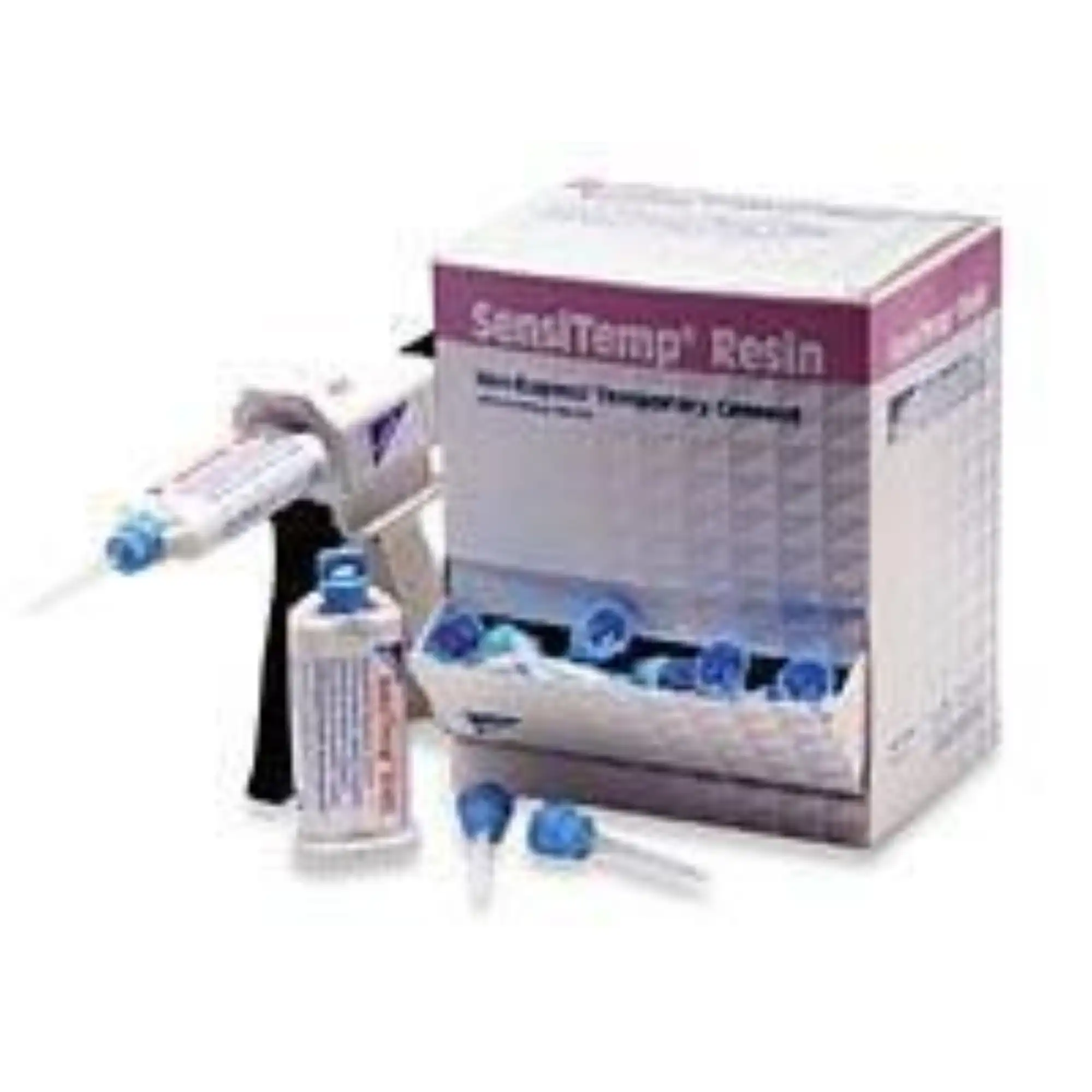 SensiTemp HP Mixing Tips, Cement, 1:1, Brown, Blunt, 20/Pk, 70030