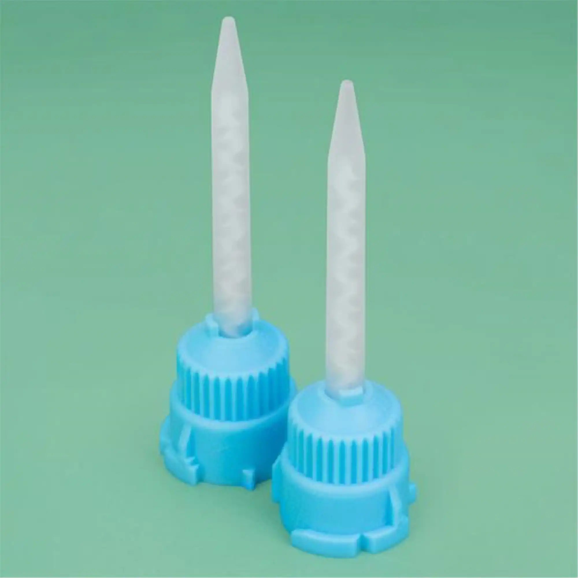 Sultan VersaTemp/SensiTemp Mixing Tips, Light Blue, 3.2 mm, for 25 mL Cartridges, 50/Pk, 70035