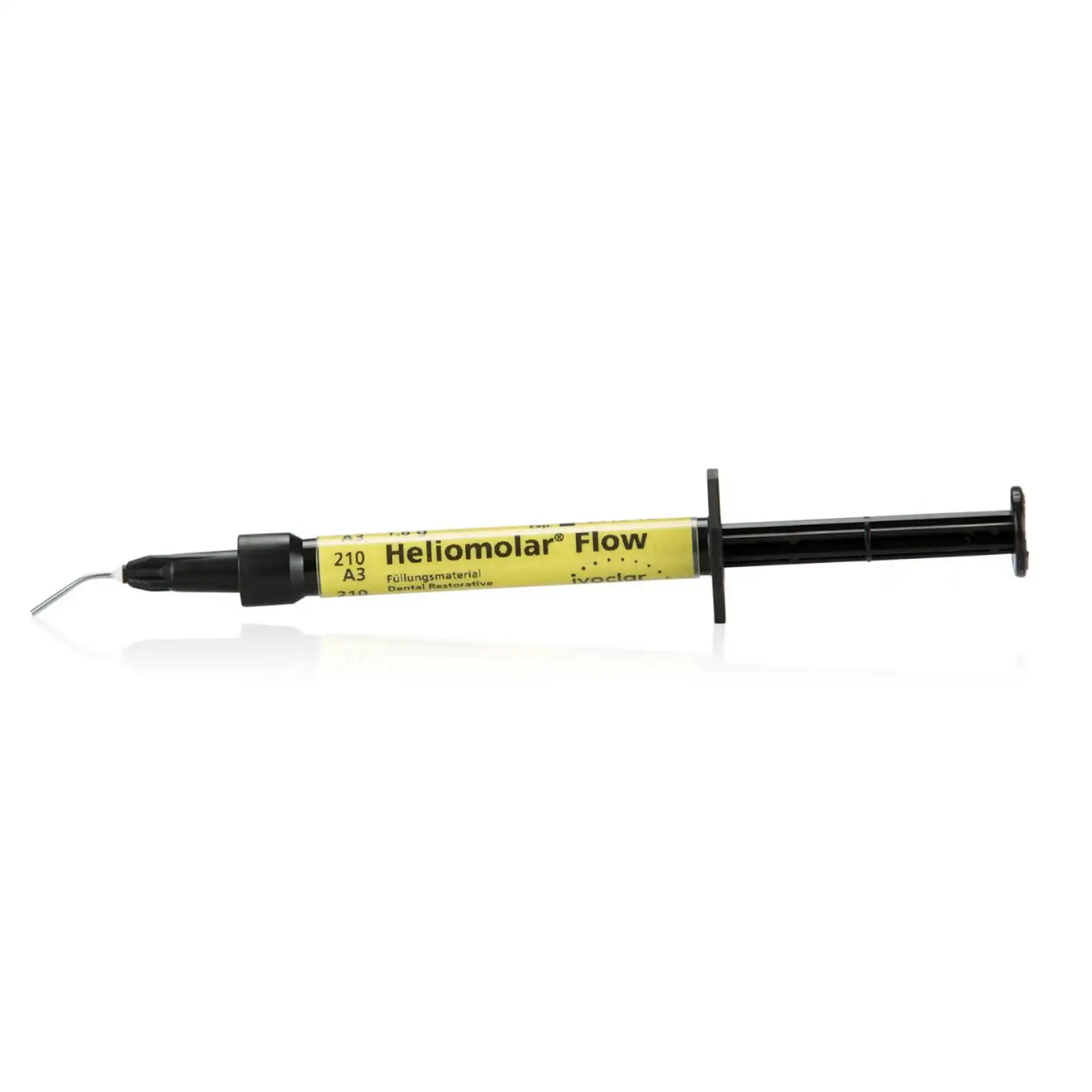 Heliomolar Flow Microfilled Resin Composite, Light-Cure, Syringe Refill, 1.6 g, Shade A3/210, 1/Pk, 557032