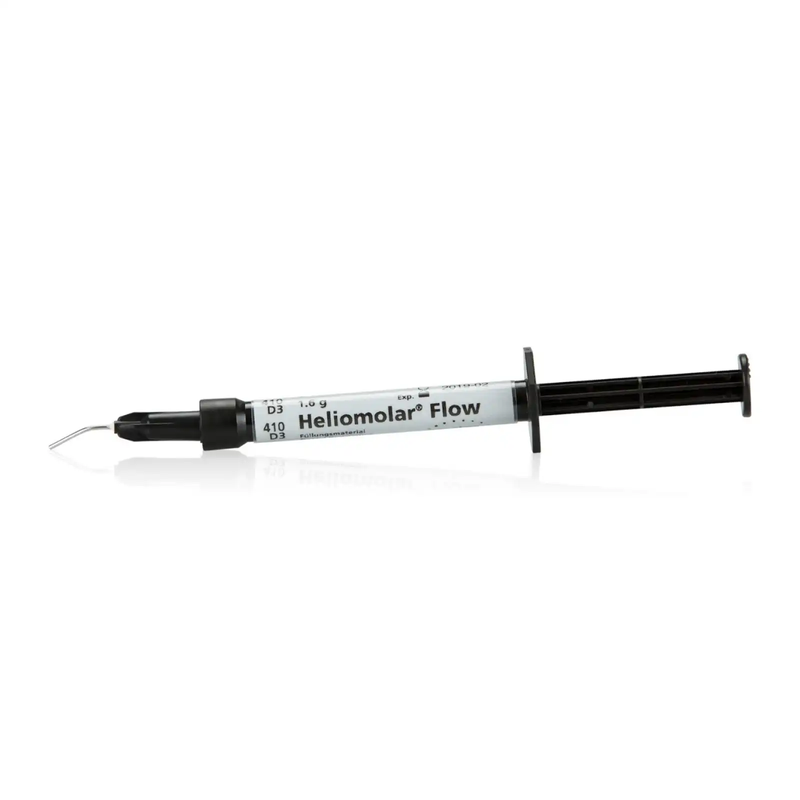 Heliomolar Flow Microfilled Resin Composite, Light-Cure, Syringe Refill, 1.6 g, Shade 410/D3, 1/Pk, 557033