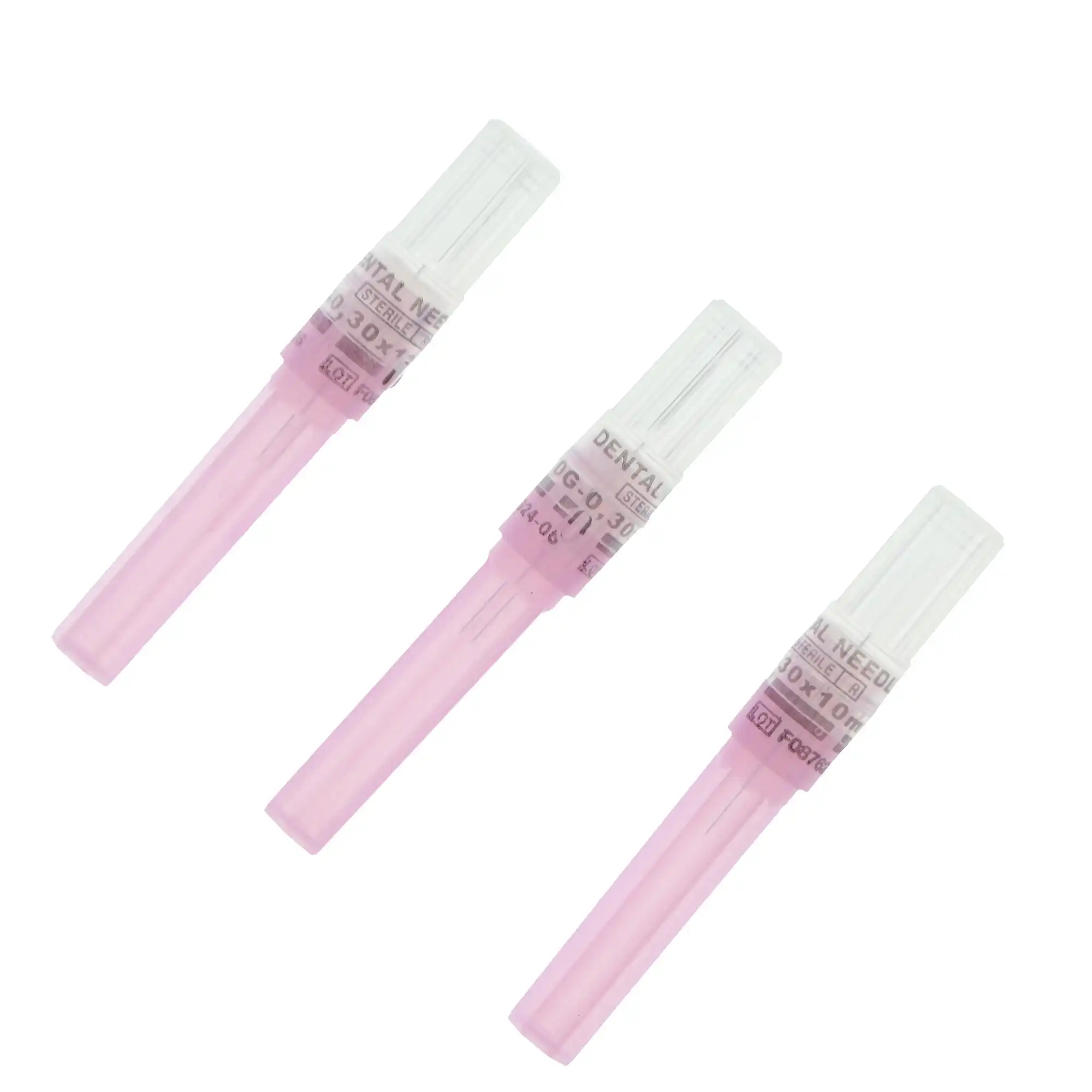 Septoject Dental Hypodermic Needles, Plastic Hub, 30 Gauge, Extra Short (10mm), Purple, 100/Box, N1300, 01N1300