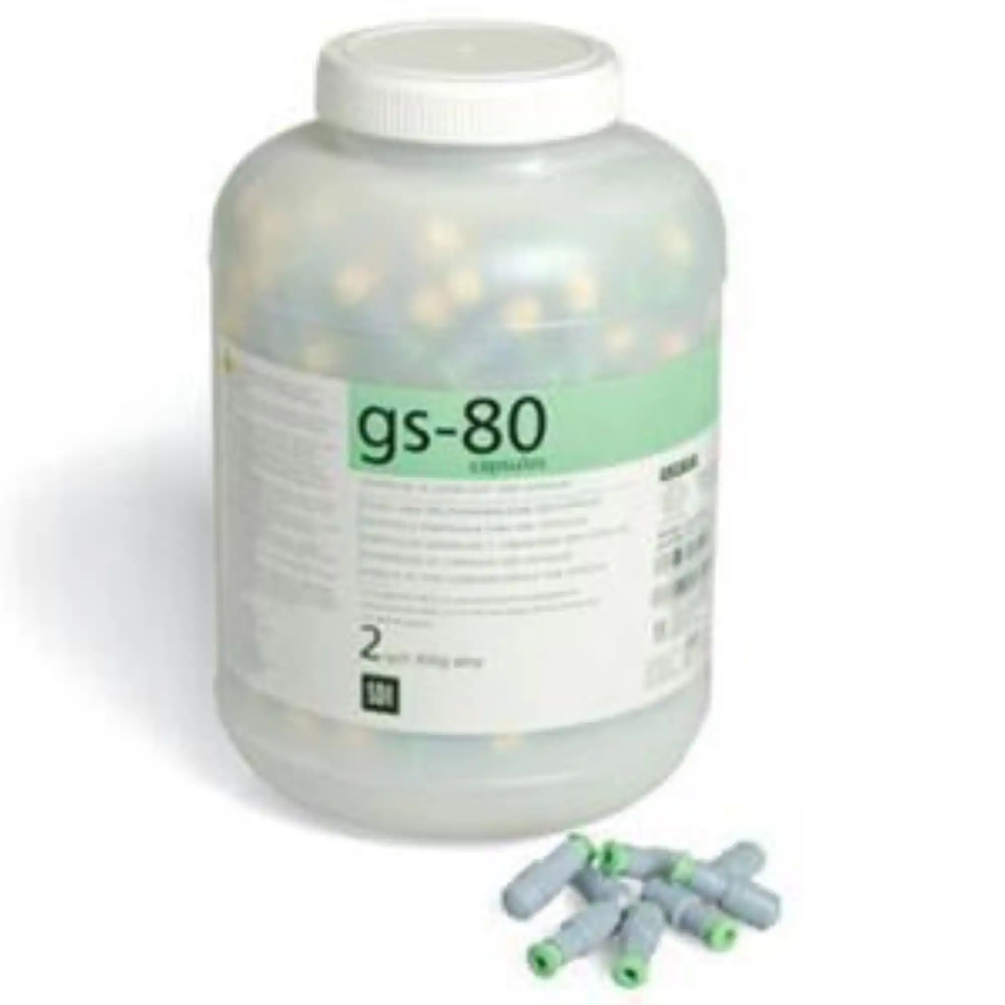 GS-80 Dispersed Phase Amalgam Capsules, 3 Spill, Regular Set, 800 mg, 500/Pk, 4423303