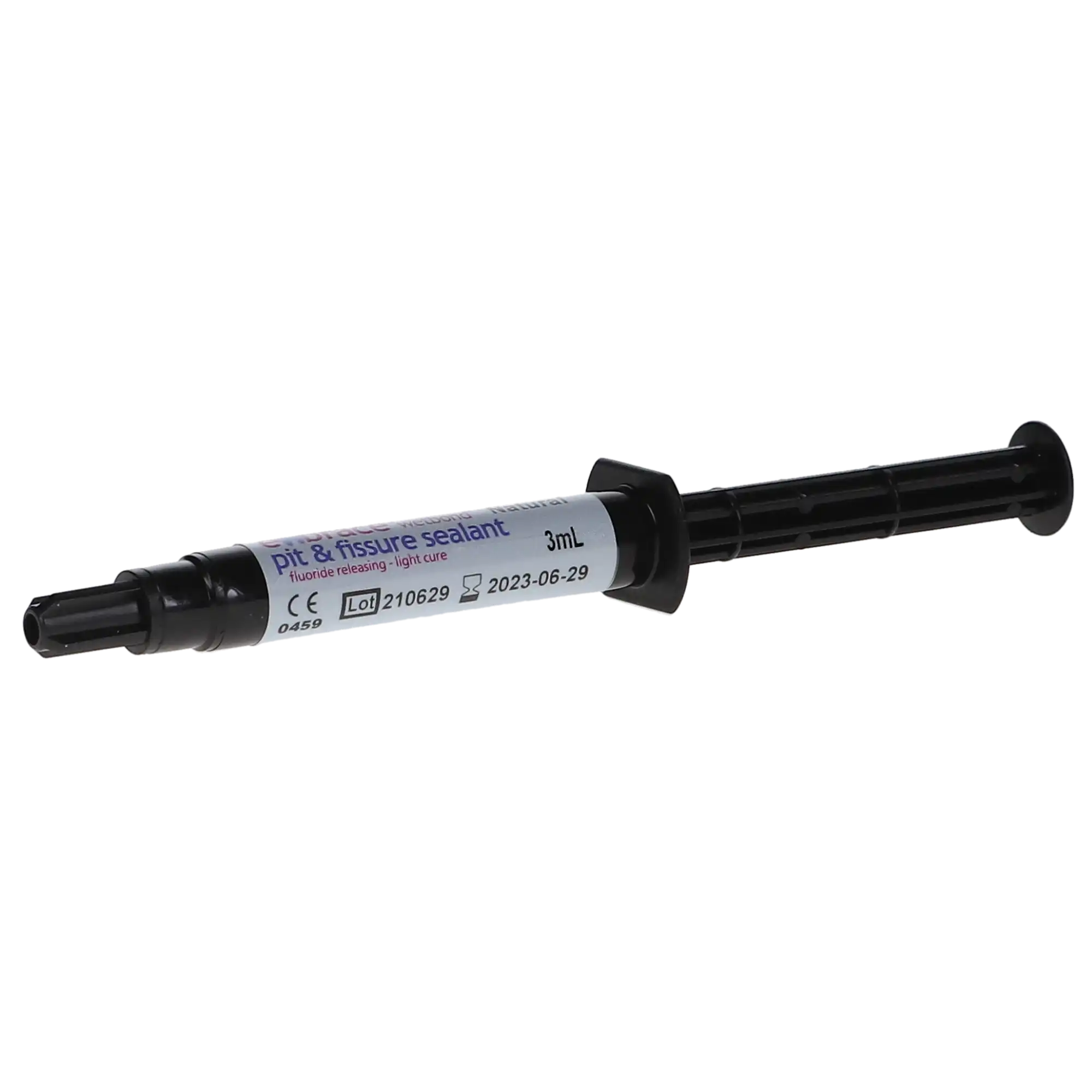Embrace WetBond Pit & Fissure Sealant, Natural Shade, 3 mL Syringe Refill, EMS3