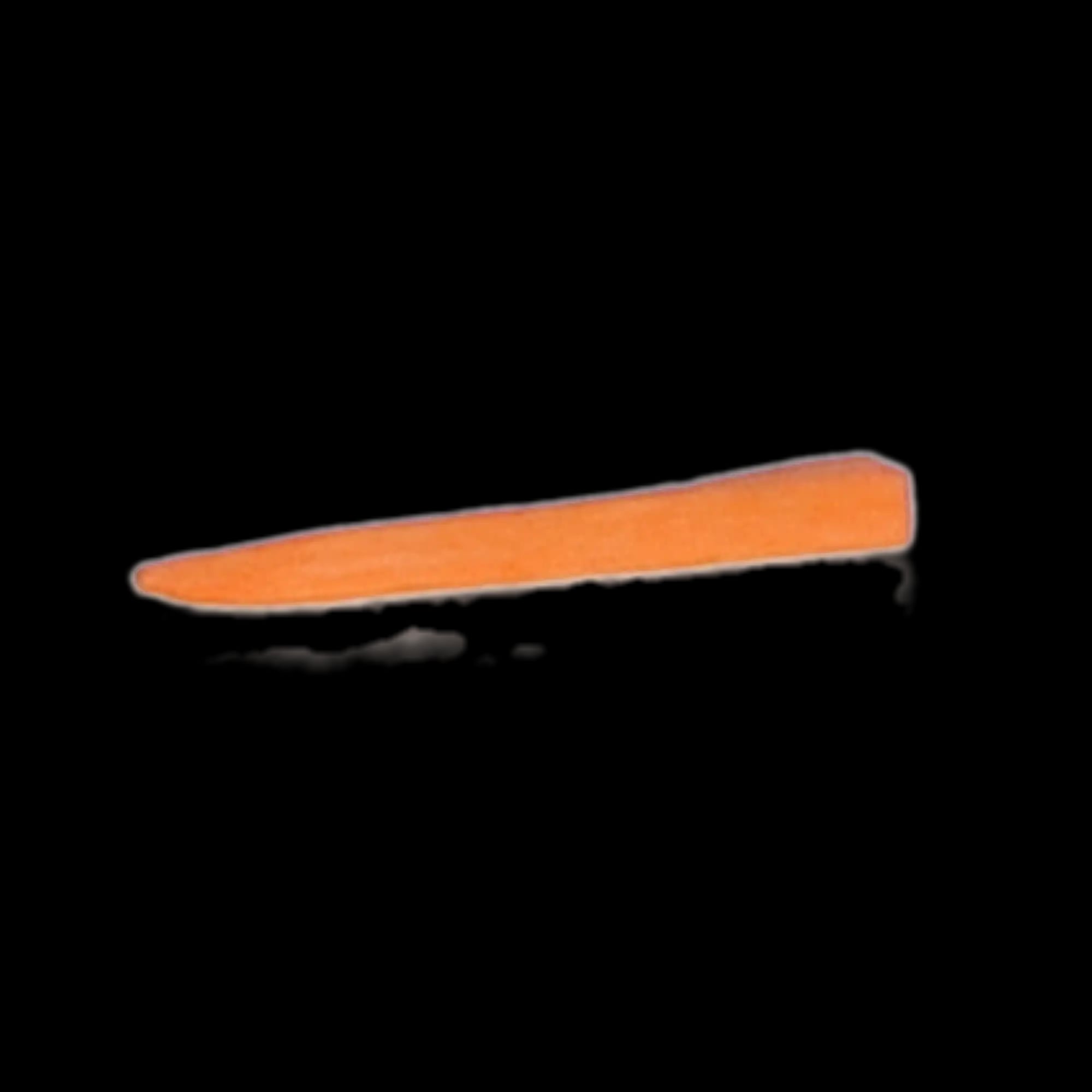 Premier Sycamore Wood Wedges, Ultra-Thin, Orange, 400/Pk, 9061106