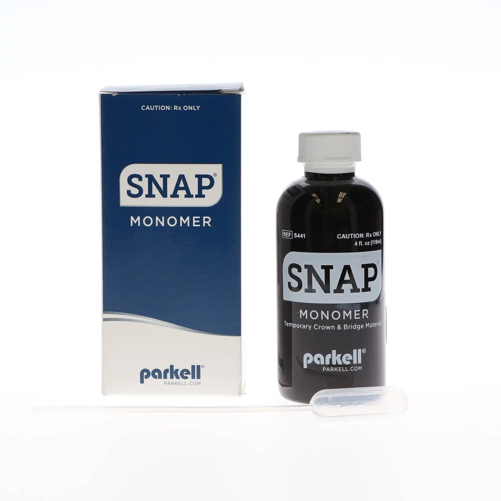 Snap Temporary Crown & Bridge Material, Monomer Acrylic Liquid, 4 oz Bottle, 1/Pk, S441