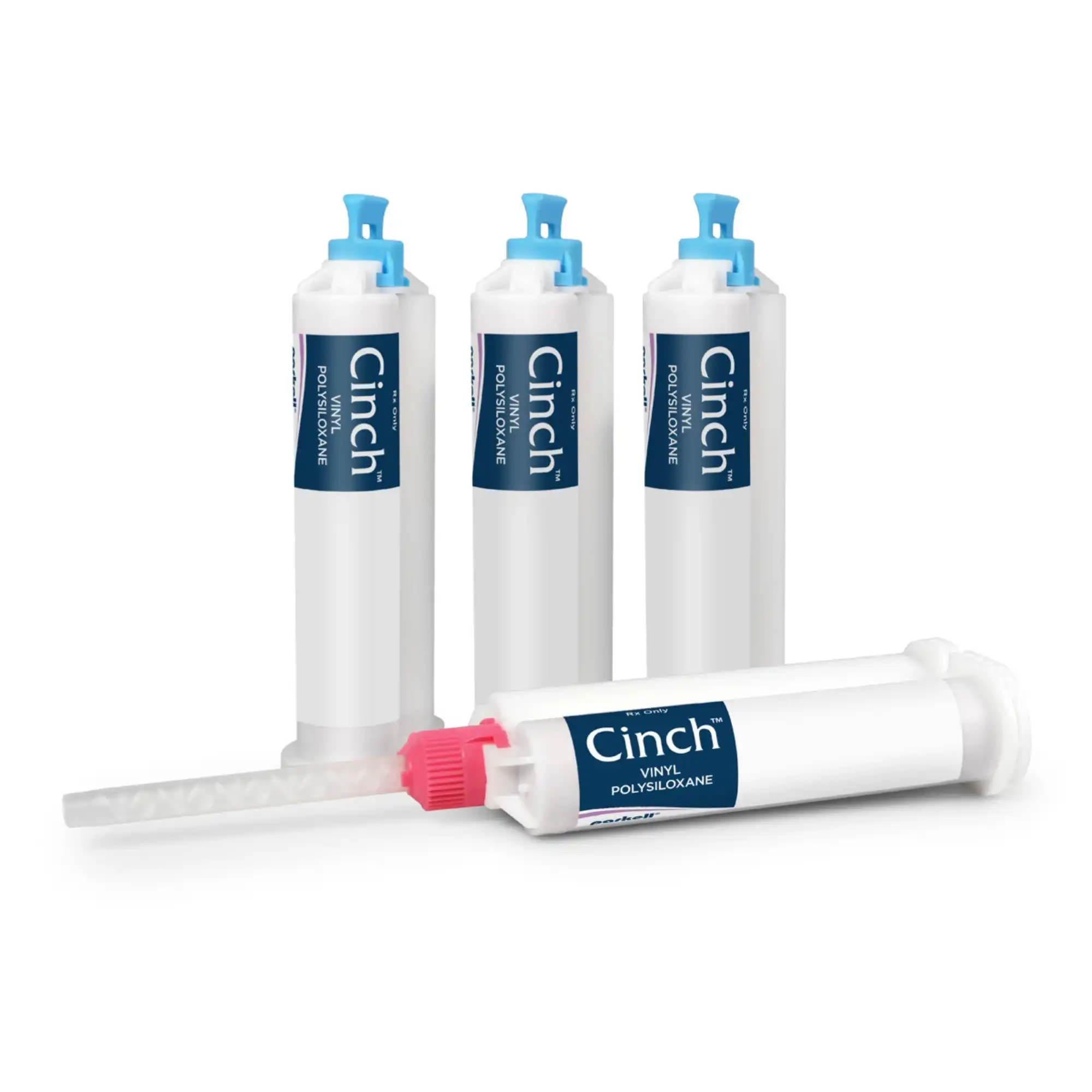 Cinch 90 VPS Impression Material, Medium Body, Regular Set, 50 ml Cartridges, 4/Pk, S456S