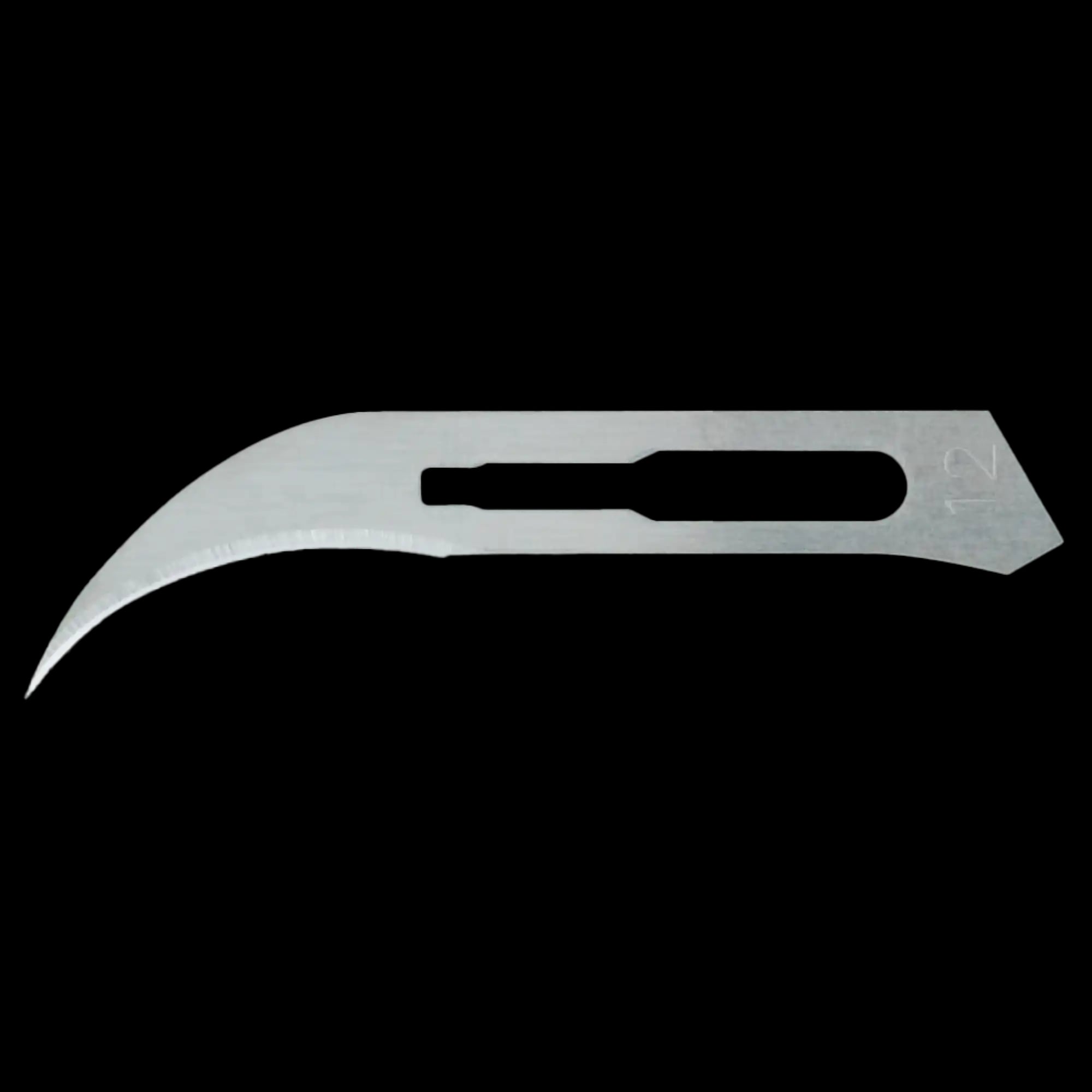Miltex Stainless Steel Surgical Blade #12, Sterile, 100/Box, 4-312