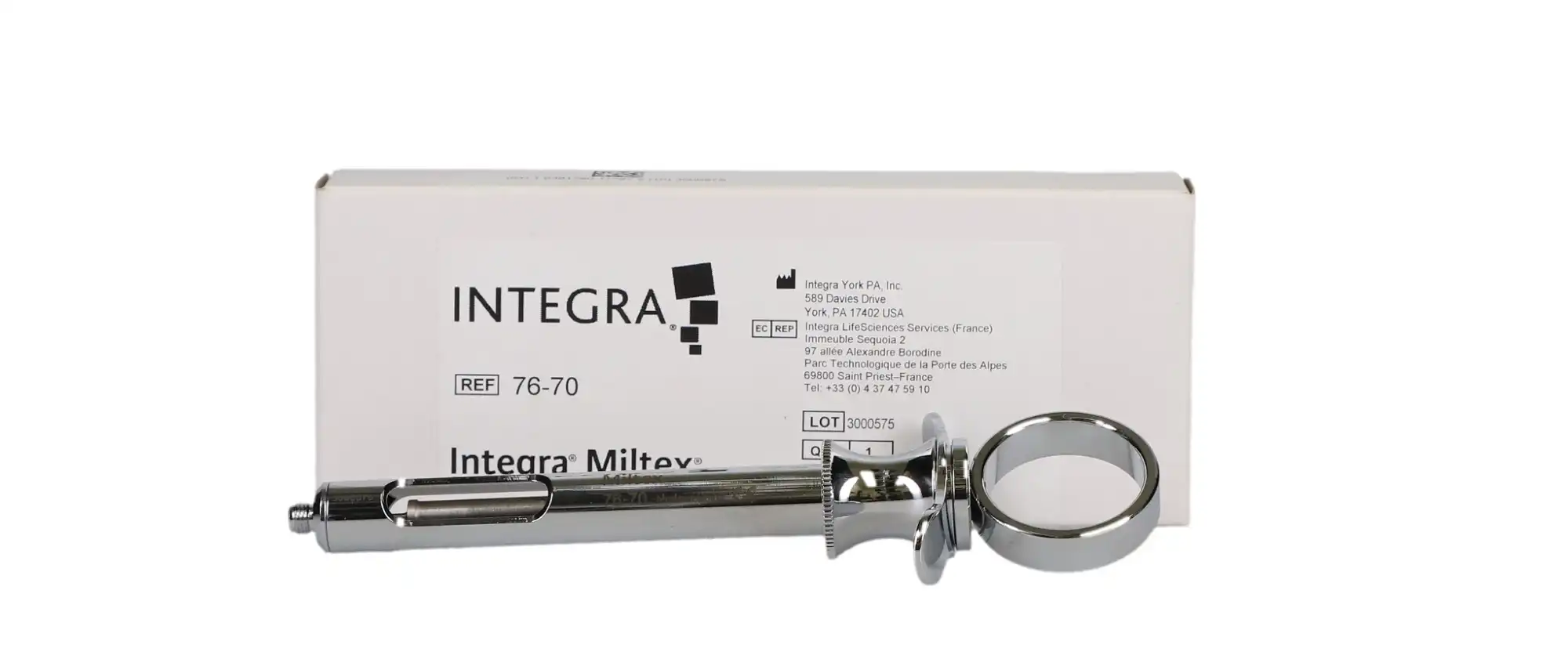 Miltex Aspirating Anesthetic Syringe, CW Type, Standard, 1.8 cc, 1/Pk, 76-70
