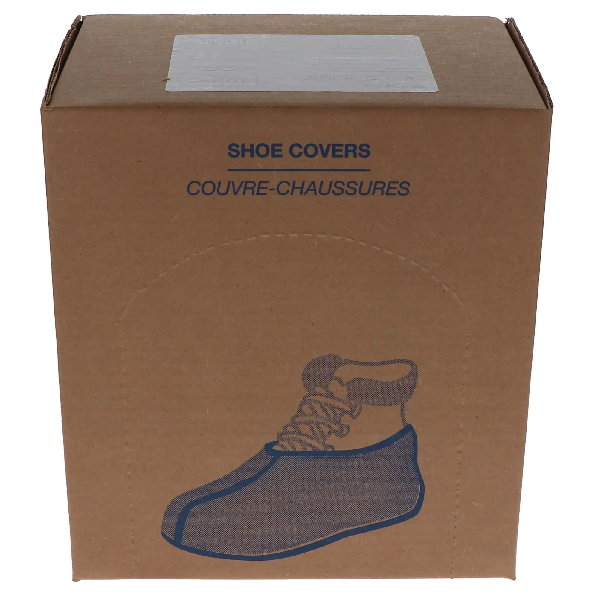 Medicom SafeBasics Shoe Covers, Non-Skid, Blue, Large, 100/Box, 8007