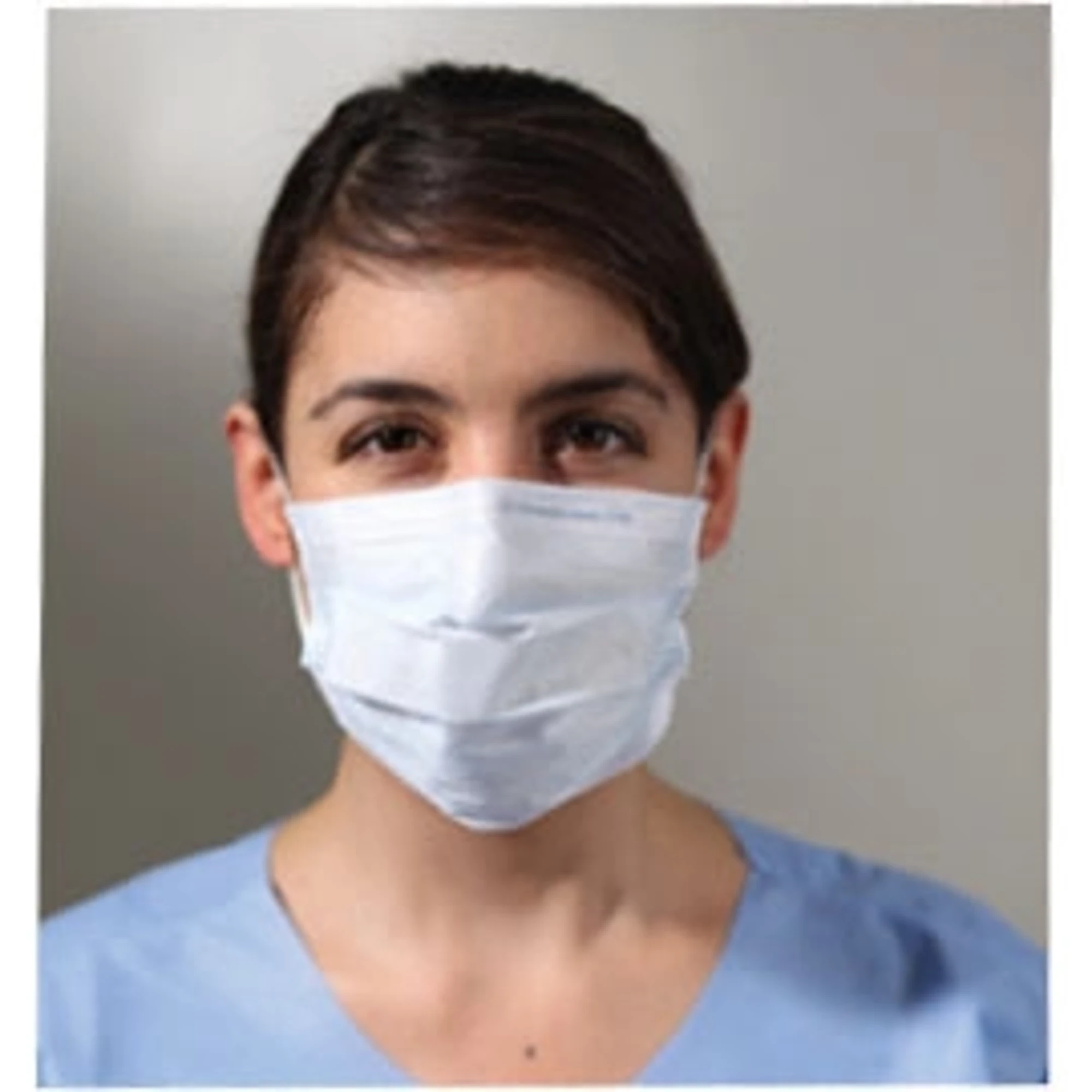 Halyard KC100 Fluidshield Level 1 Earloop Procedure Masks, Blue, 50/Pk