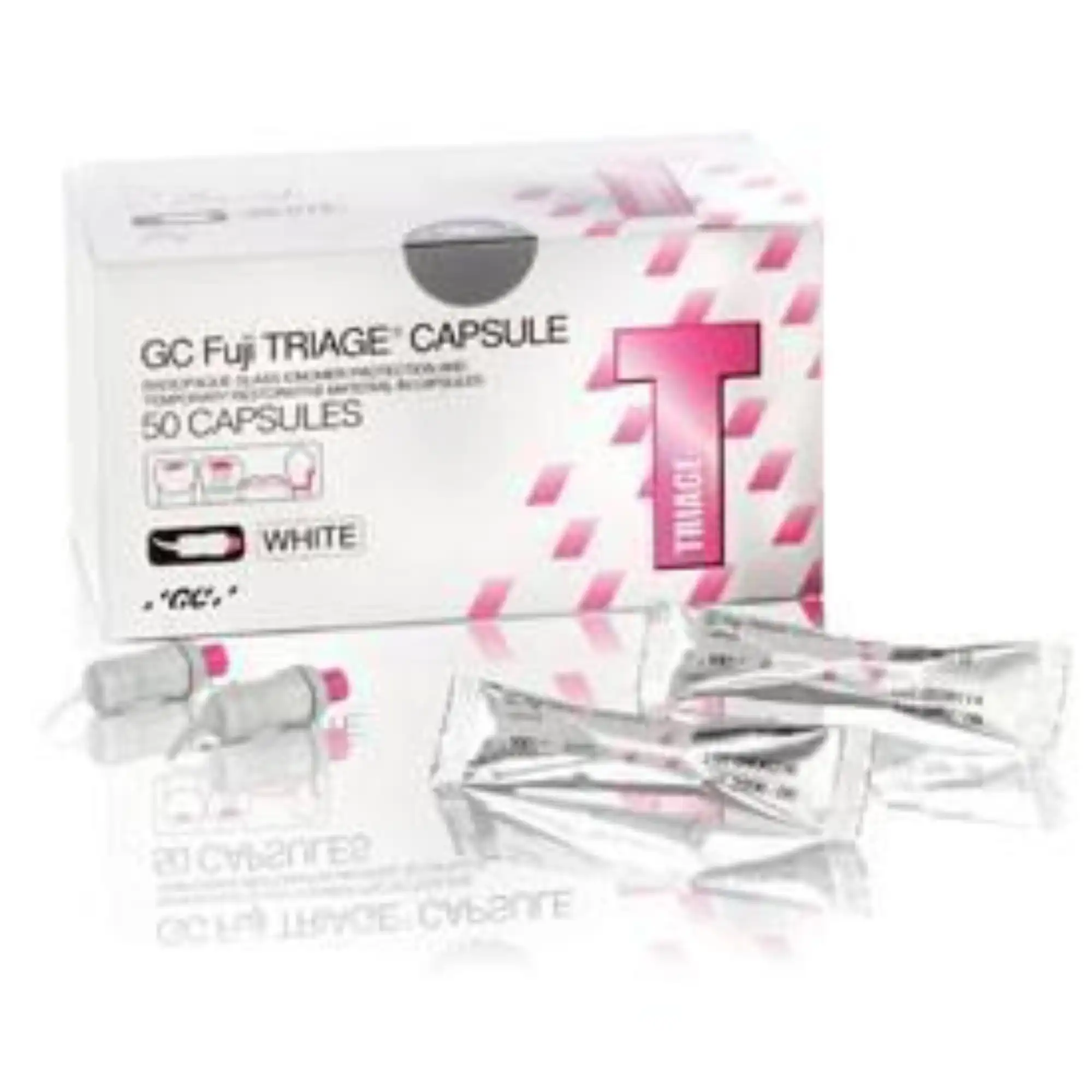 GC Fuji Triage Capsule Package, 0.13 ml, White, 50/Box, 003298