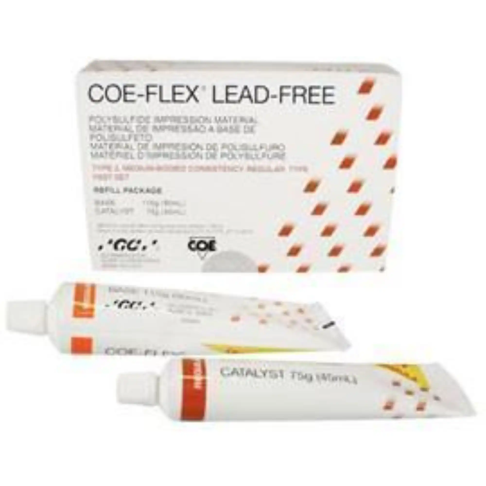 Coe-Flex Lead-Free Polysulfide Impression Material, Standard Package, Regular Body, Regular Set, 131002