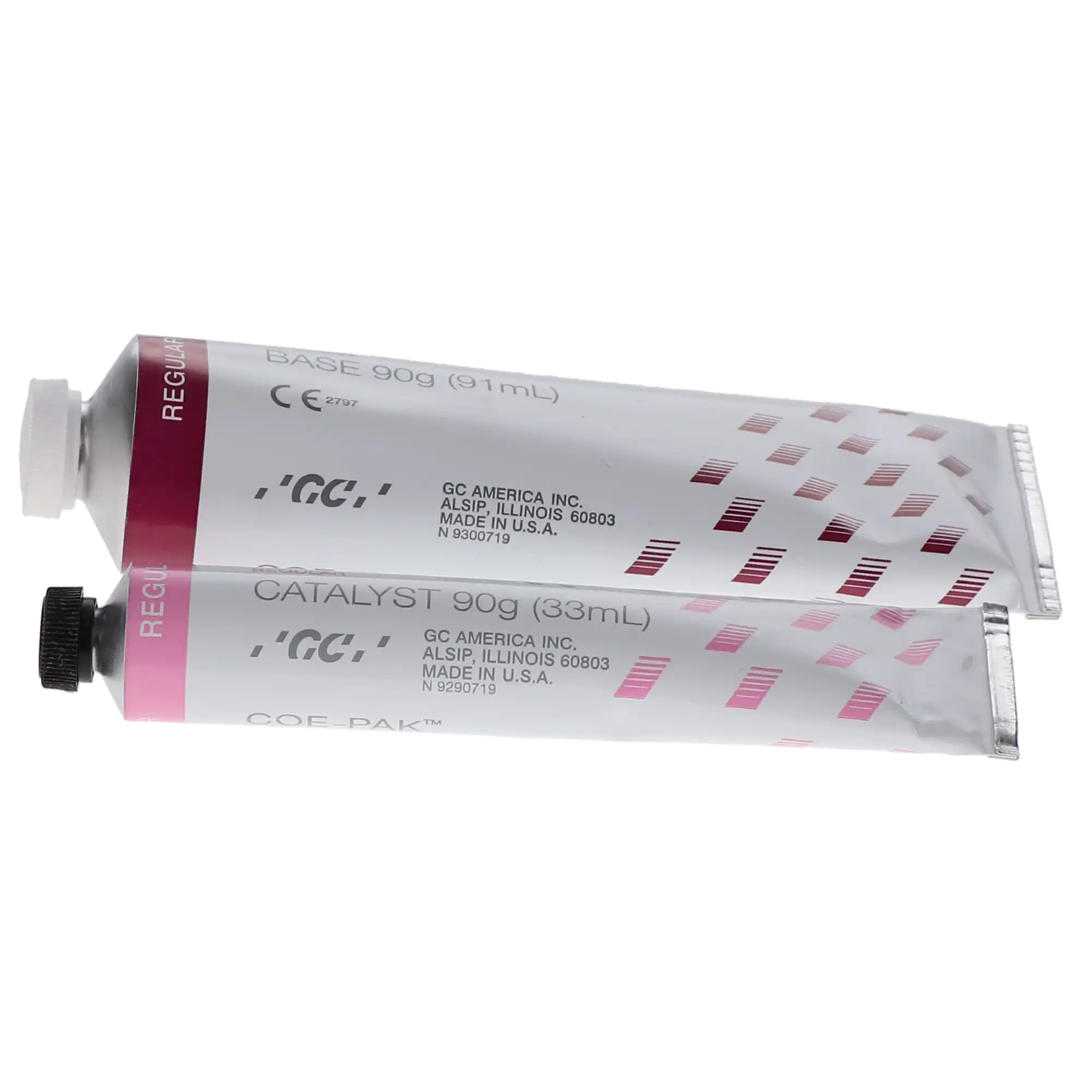 Coe-Pak Periodontal Dressing, Standard Kit, Regular Set, Hand Mix, 90g Base + 90g Catalyst, 135001