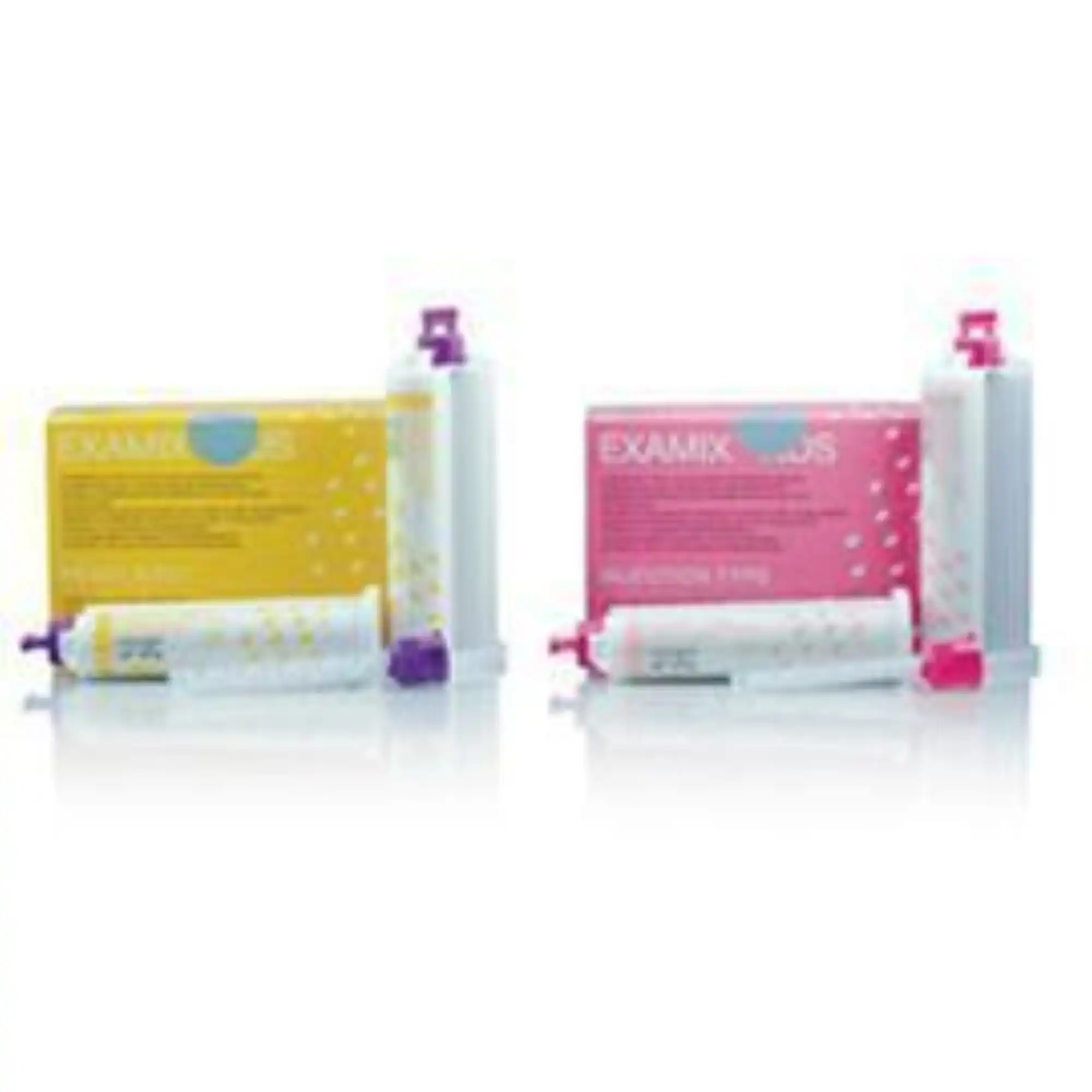 GC America Examix NDS Injection Type VPS Impression Material, Cartridge without Tips, Bulk Pack, 48 ml, Pink, 80/Pk