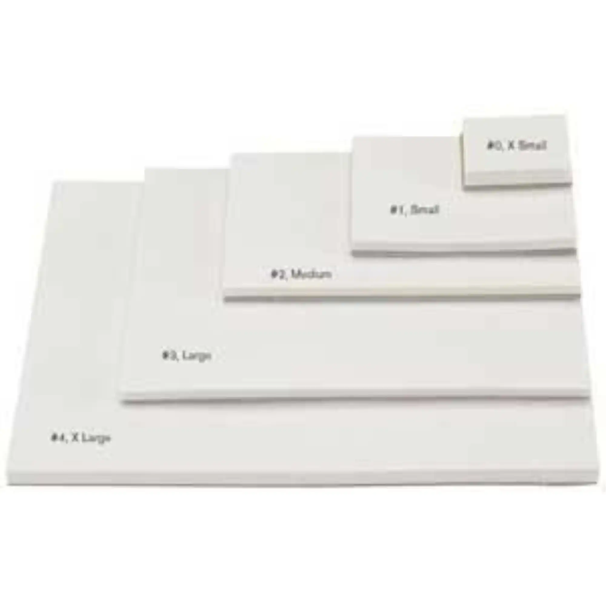 Dux Dental Non-Slip Mixing Pads, #0 Extra Small, 1-5/8" x 1-1/4", 12/Pk, 31092