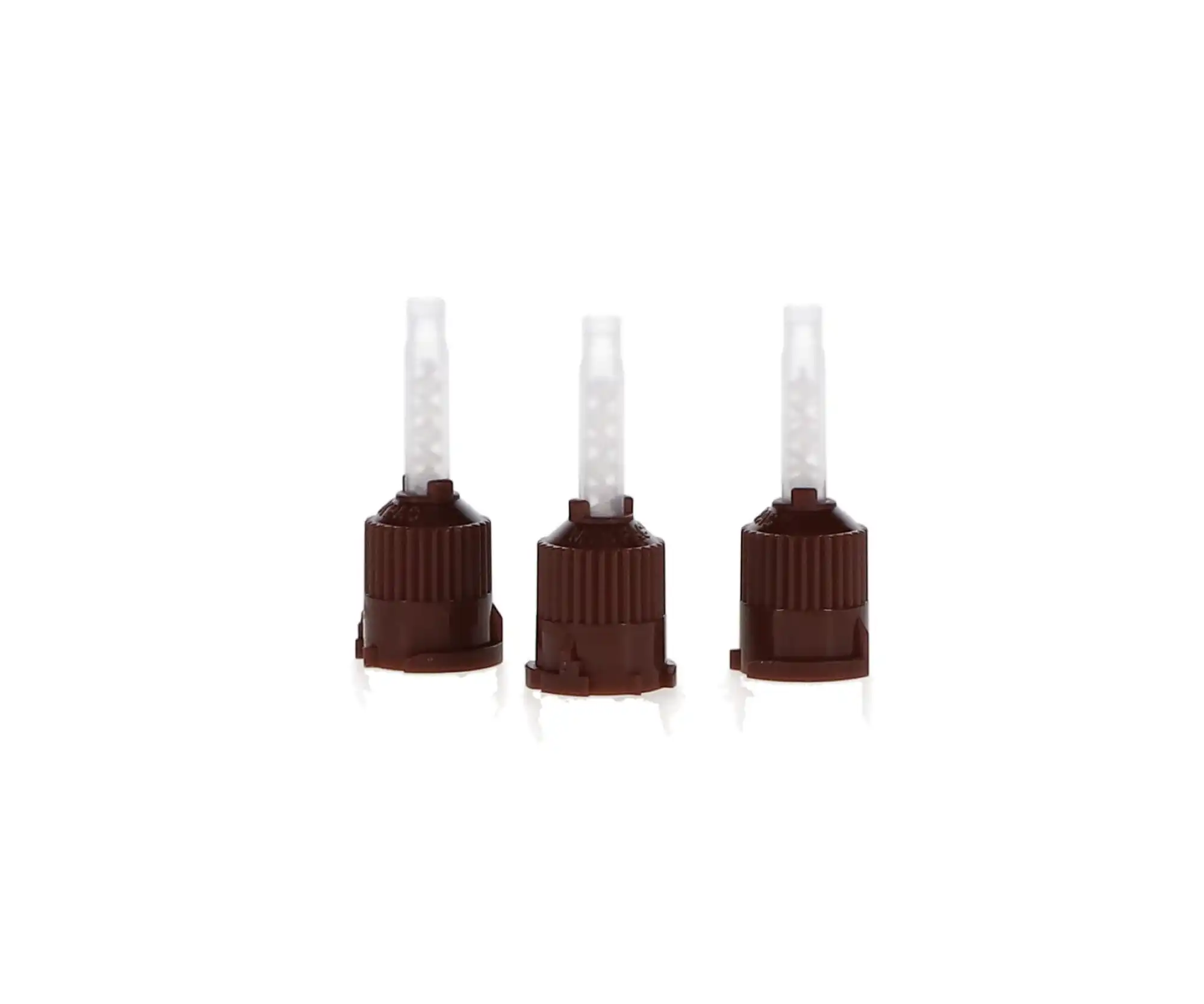 DMG LuxaCore Smartmix HP Mixing Tips with Intra-Oral Tips, 1:1, Brown, 50/Pk, 212042