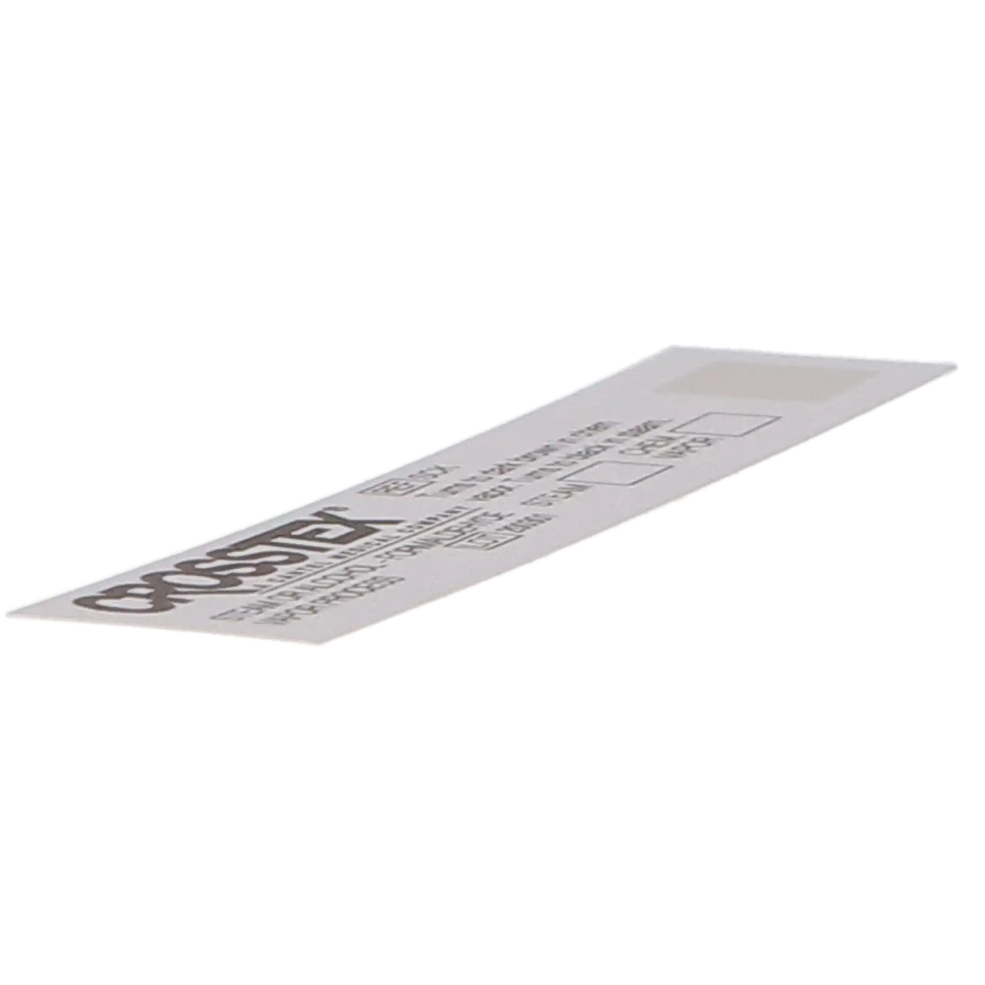Crosstex Sure-Check Class 4 Steam/Chemical Vapor Indicator Strips, 3.75" x 0.625", White, 100/Box, SCK