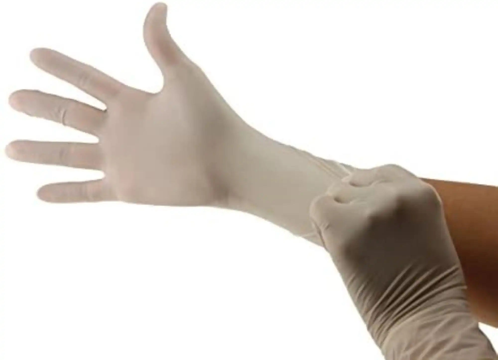 Cranberry Sigma Latex Powder-Free Examination Gloves, Large, Textured, Non-Sterile, 100/Box, 5818