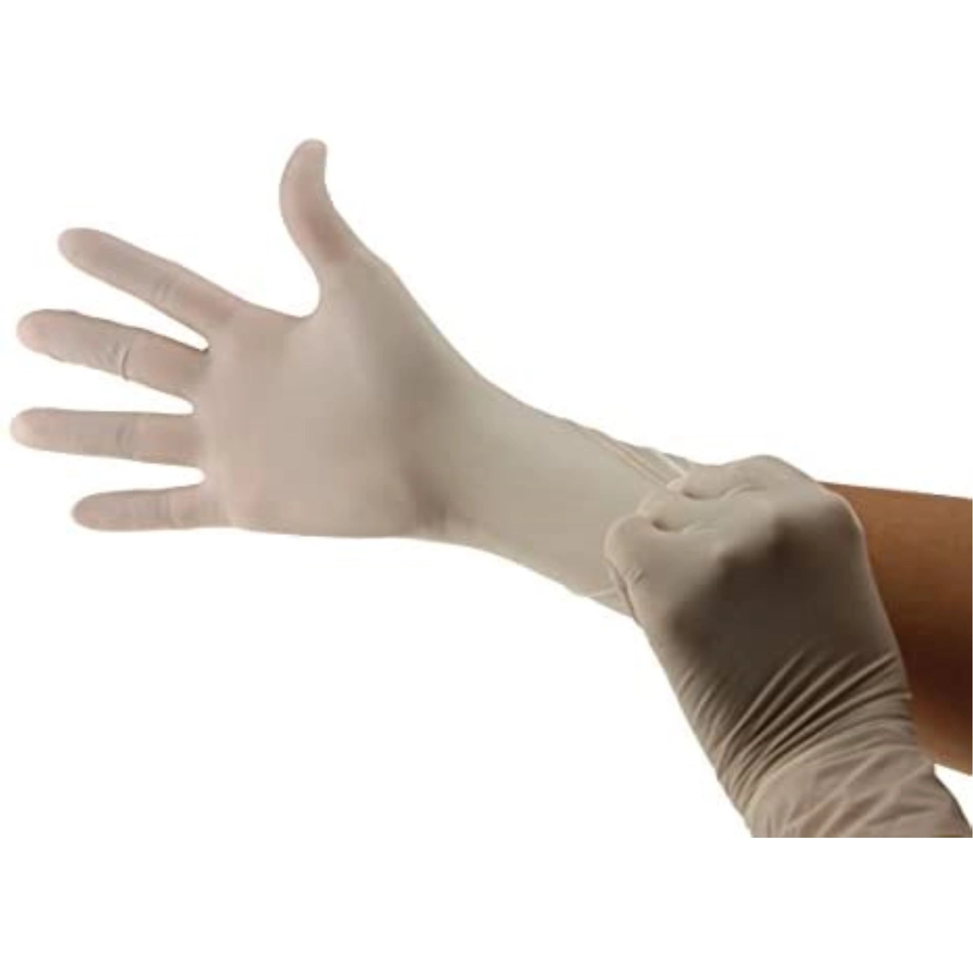 Cranberry Silkcare Latex Powder-Free Examination Gloves, Medium, 100/Box, CR7817