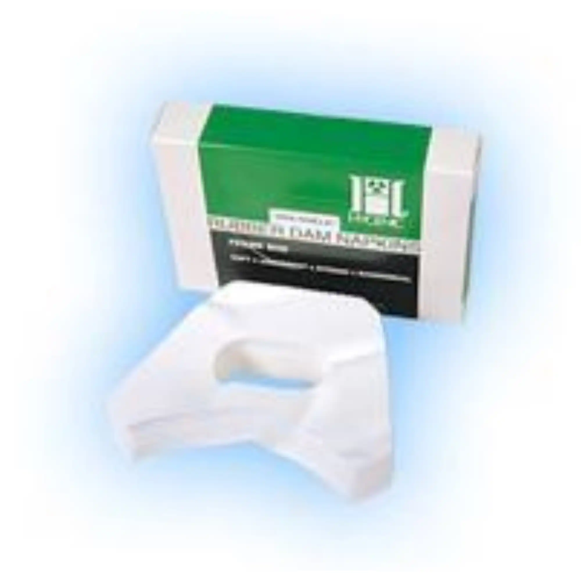 Hygenic Ora-Shield Dental Dam Napkins, Frame Size (Fits 5" & 6" Frames), 50/Box, H01415