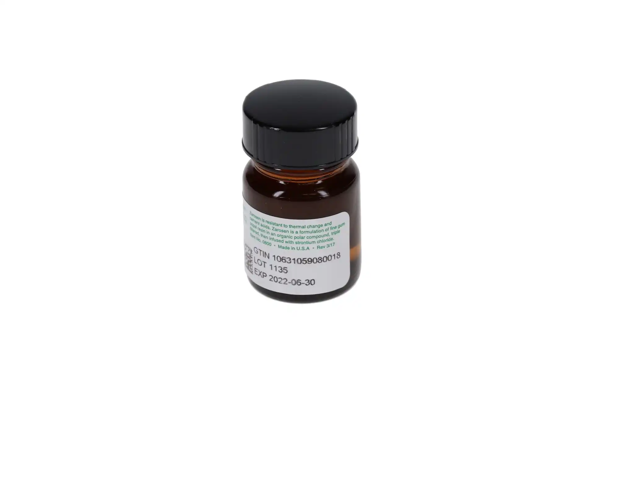 Zarosen Desensitizing Varnish and Seal, Strontium-Based, 14 g Bottle, 0800