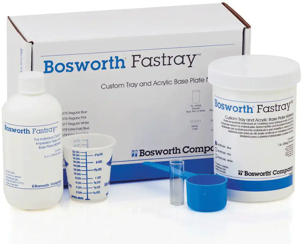 Keystone Fastray Powder & Liquid Standard Kit, Regular Set, Blue, 1 lb Powder / 8 oz Liquid, 921375