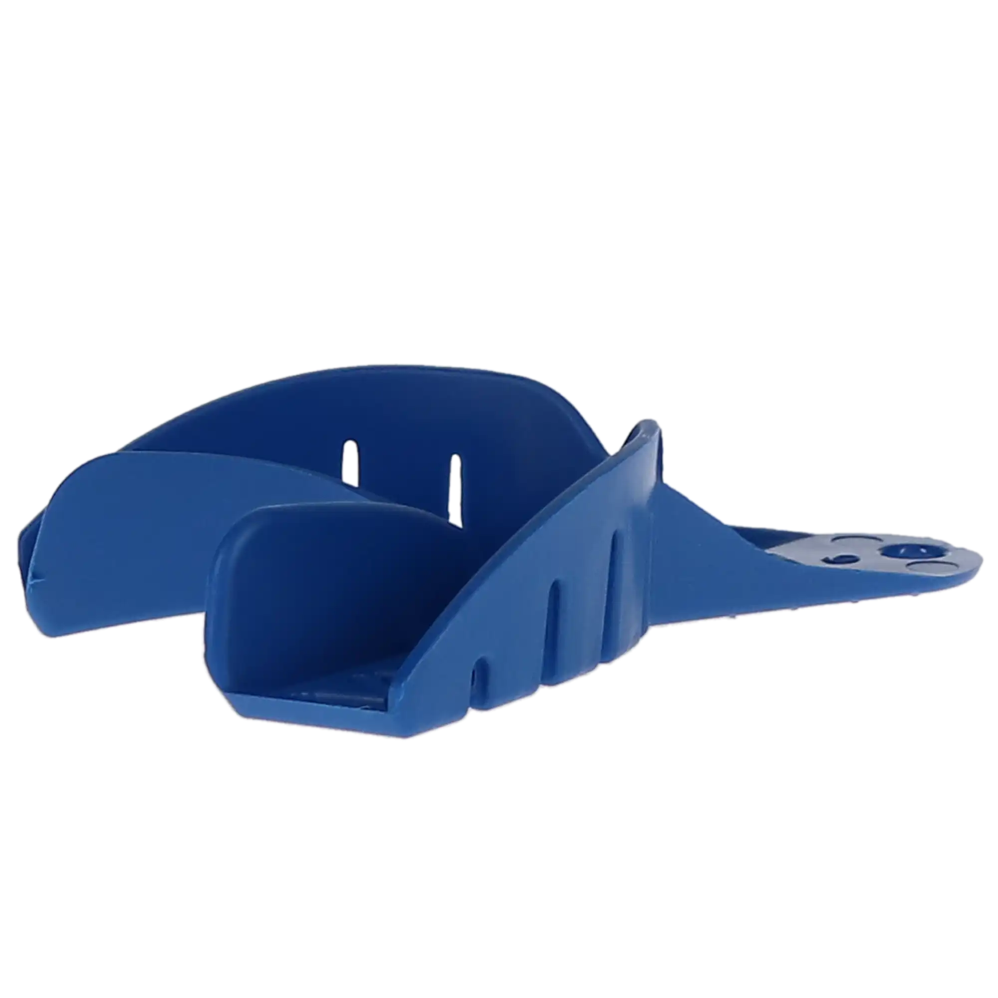 Keystone Tray Aways Disposable Plastic Impression Trays, Perforated, #6, Small, Lower, 12/Pk, 921889