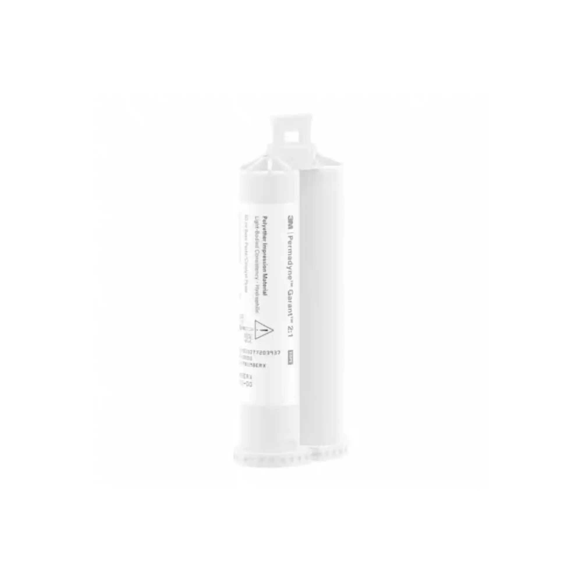 Permadyne Garant 2:1 Polyether Impression Material, Cartridge Refill, Light Body, 4 x 50 ml Cartridges + 20 Mixing Tips, 1/Pk, 30412