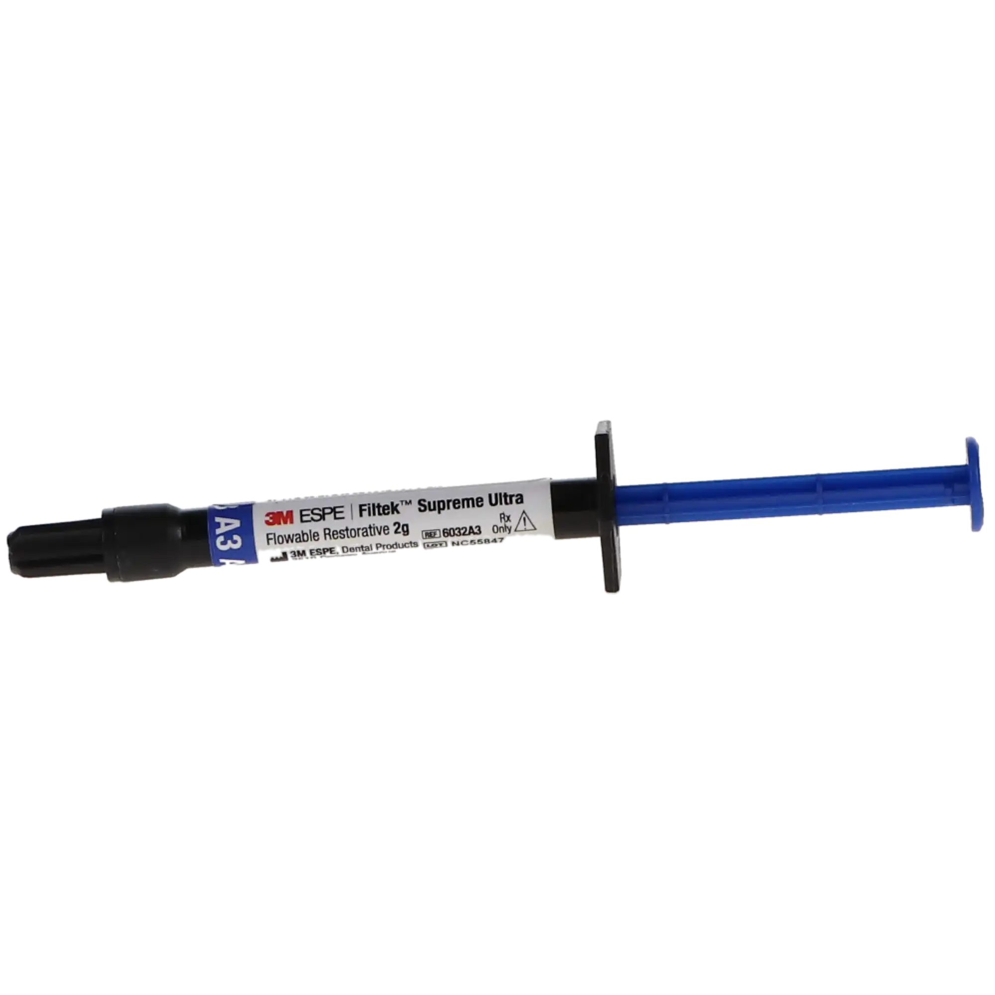 Filtek Supreme Ultra Flowable Composite, Syringe Refill, 2 g, Shade A3, 2/Pk, 7032A3