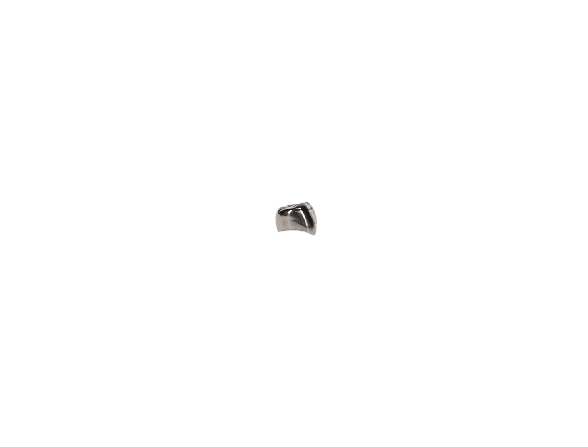 3M™ ESPE™ Stainless Steel Primary Molar Crowns, Size 2, Lower Left First Primary Molar, D-LL-2, Box of 5