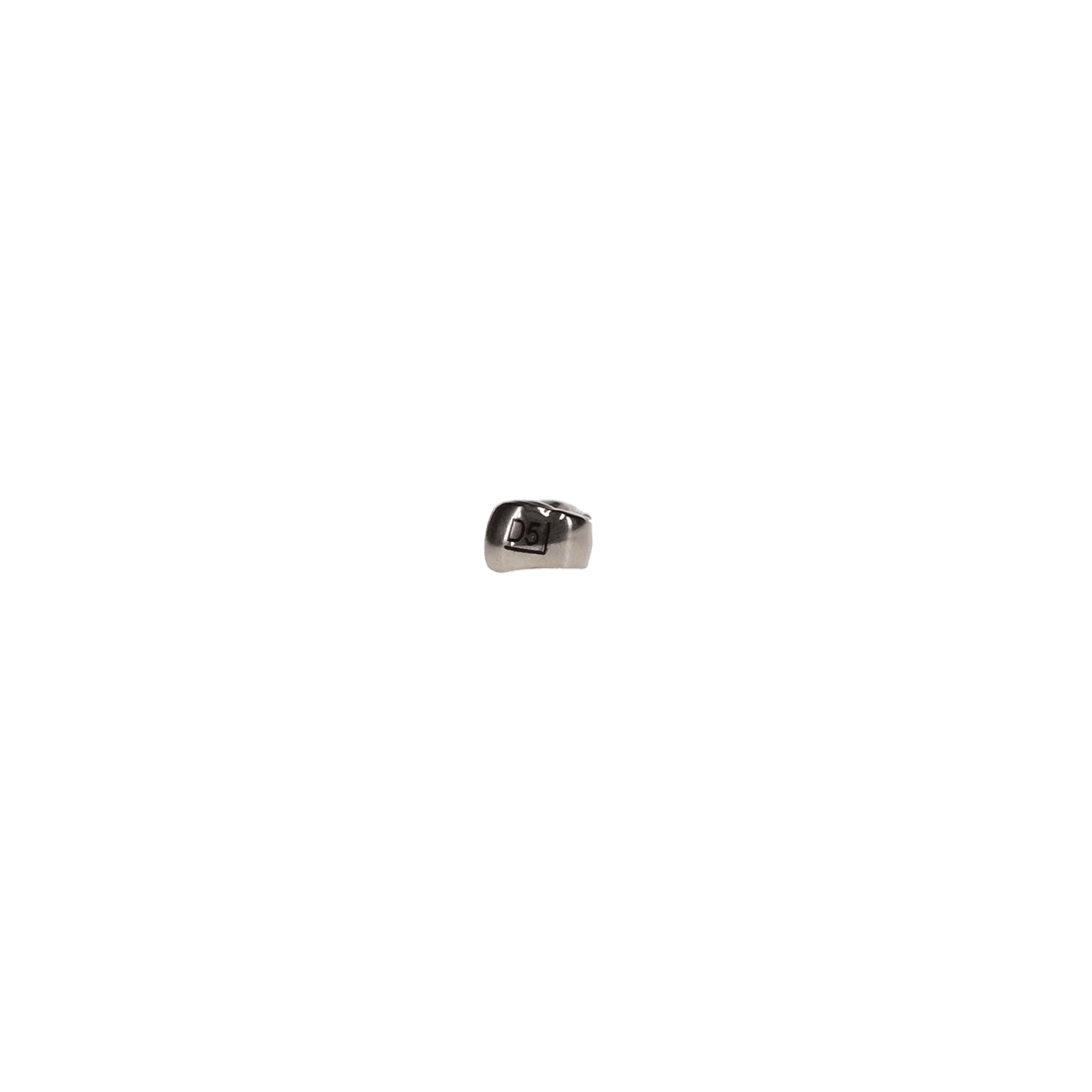 3M™ ESPE™ Stainless Steel Primary Molar Crowns, Size 5, Upper Right First Primary Molar, Box of 5, D-UR-5