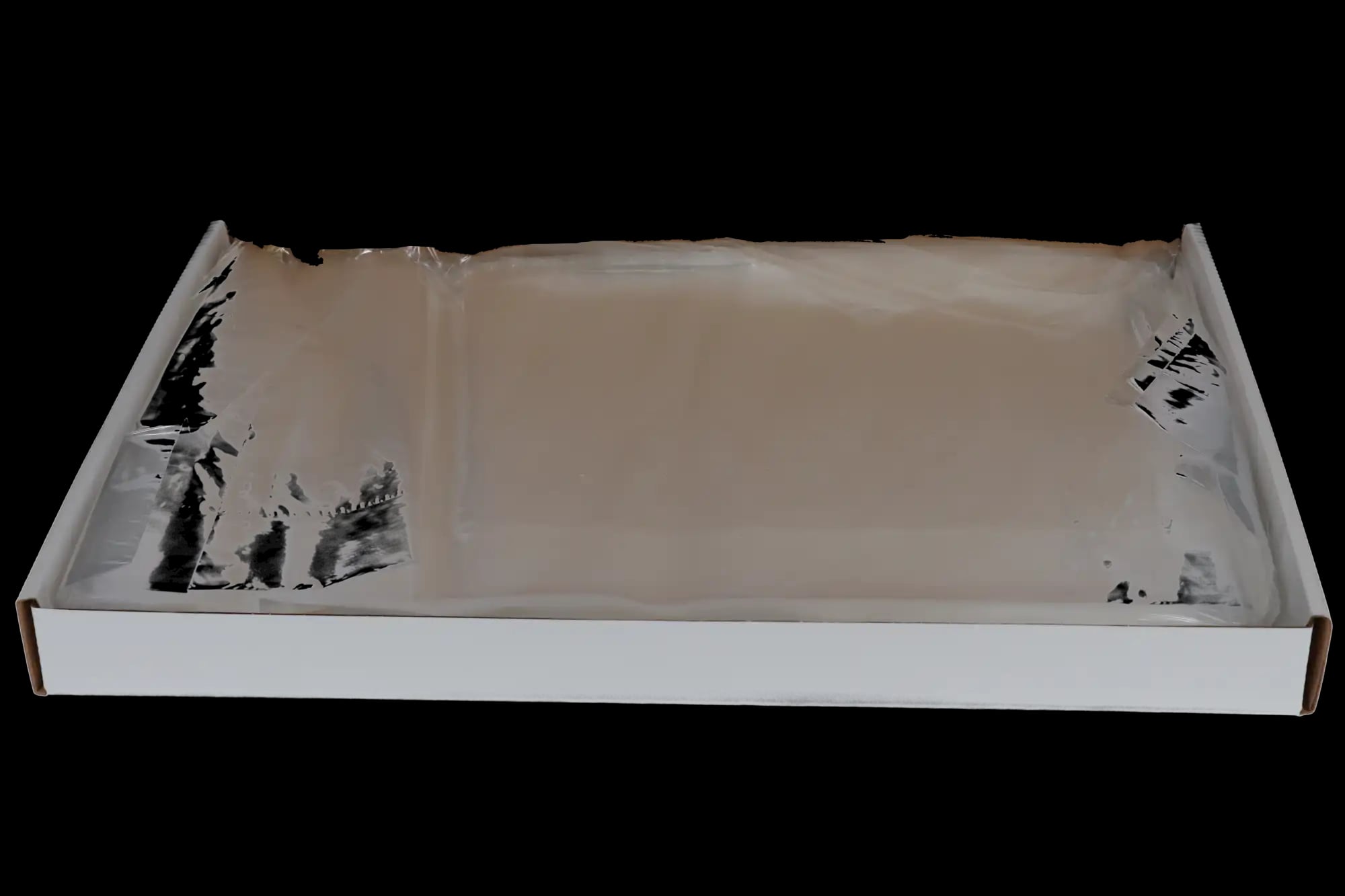 3D Dental Disposable Poly Plastic Headrest Covers, Large, 14" x 10", Clear, Latex-Free, 250/Pk, PL-HRLG