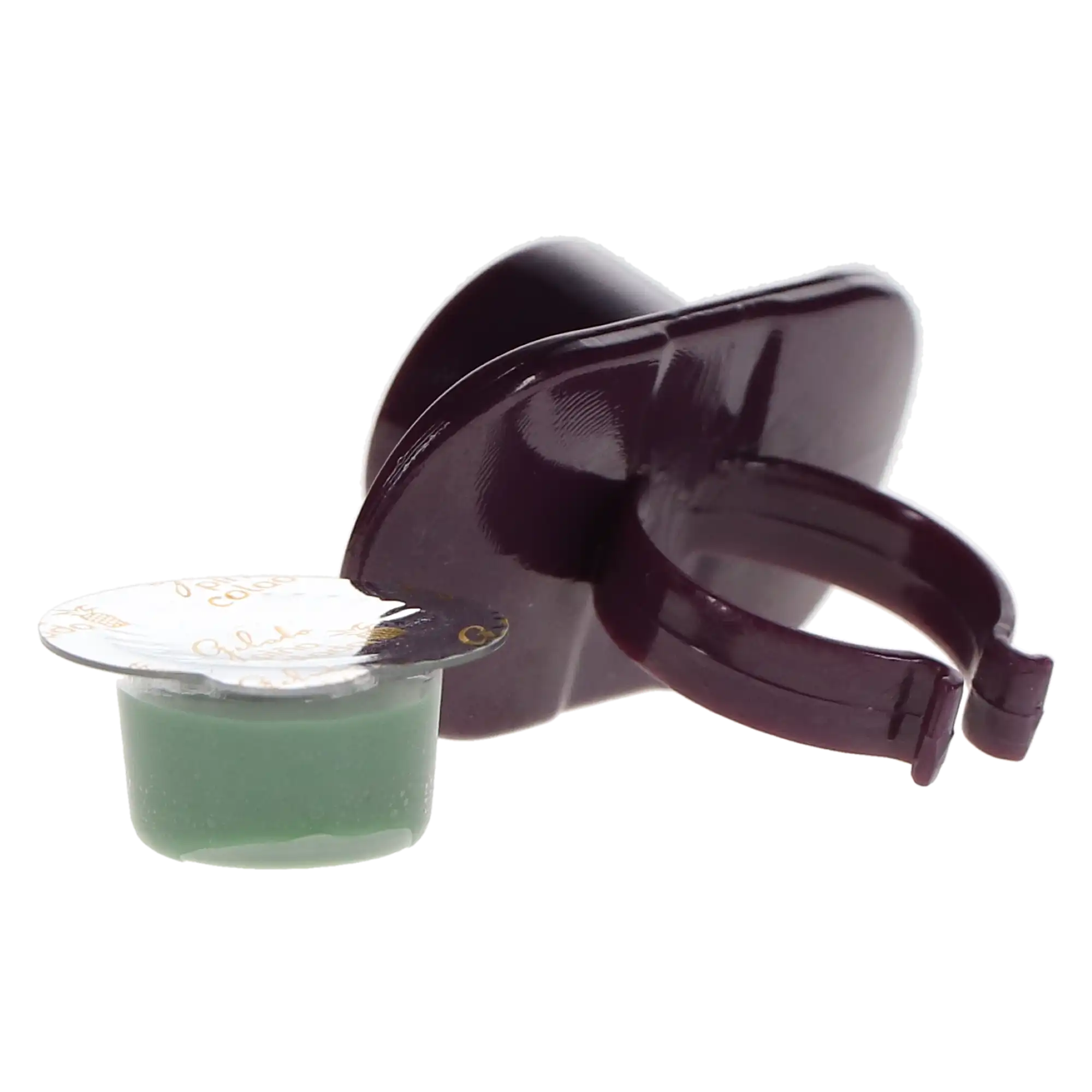 3D Dental Prophy Paste Cups, Medium Grit, Pina Colada Flavor, 1.23% APF, 200/Pk, PP-PCM