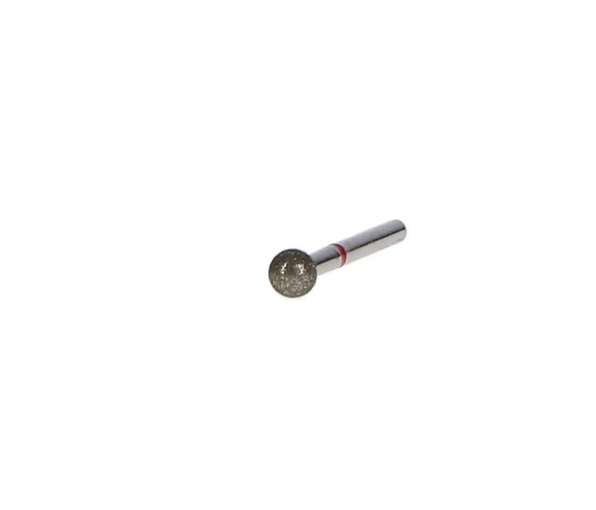 Sabur Diamond Bur, FG, Round, Fine Grit, Red Ring, 3.2 mm, 801-032F, 10/Pk, DB-801-032F