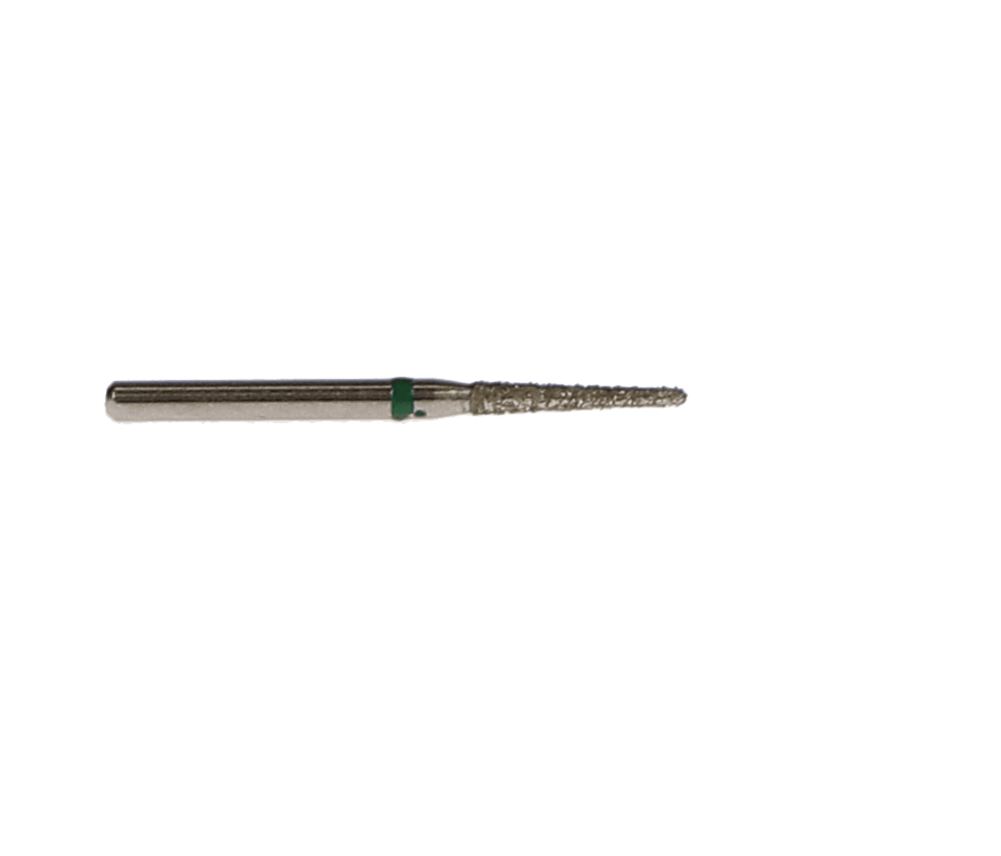 Sabur Diamond Bur, FG, Round End Taper, Coarse, Green, 1.2 mm, 856-012C, 10/Pk, DB-856-012C