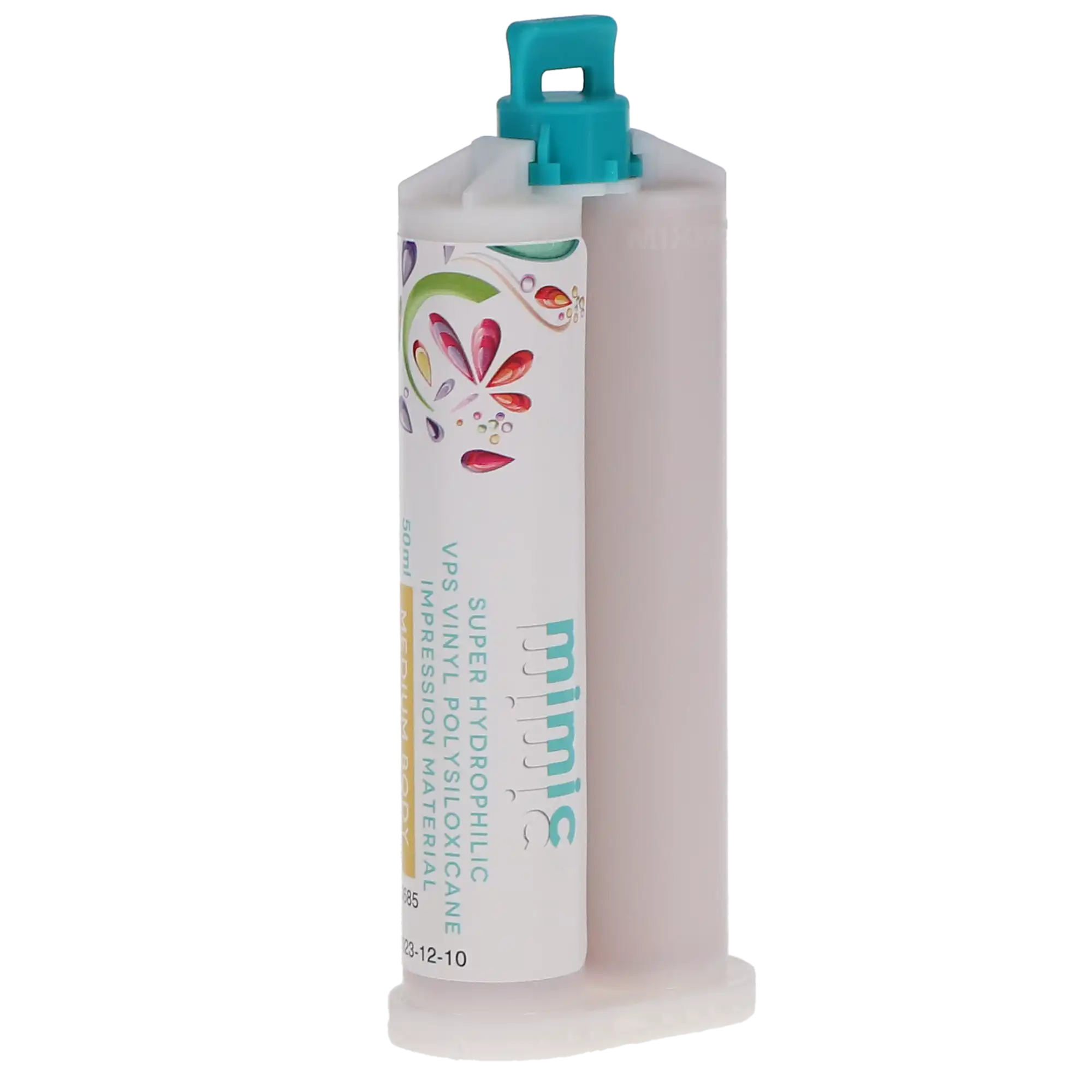 Mimic VPS Impression Material, Medium Body, Fast Set, 50 ml Cartridges, 4/Pk, VPS-RF-4