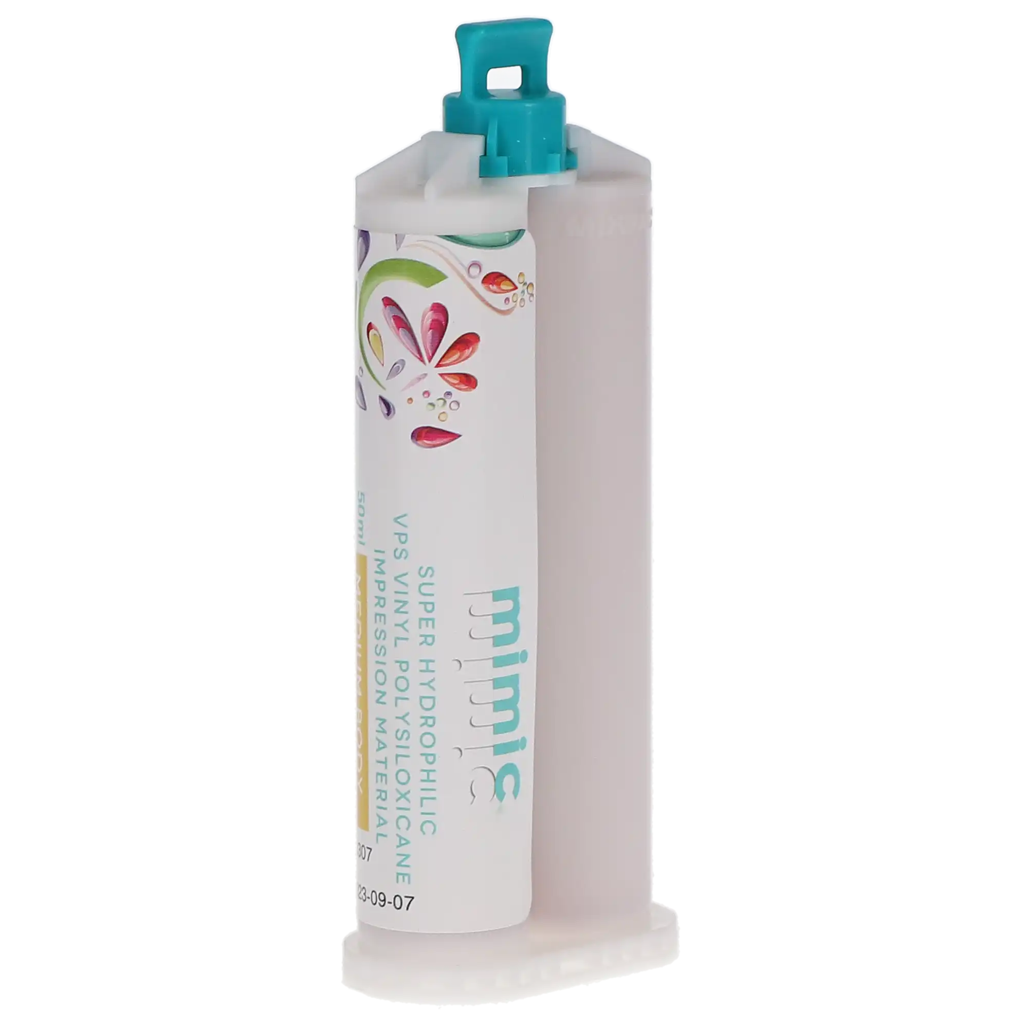 Mimic VPS Impression Material, Medium Body, Regular Set, 50 ml Cartridges, 4/Pk, VPS-RR-4