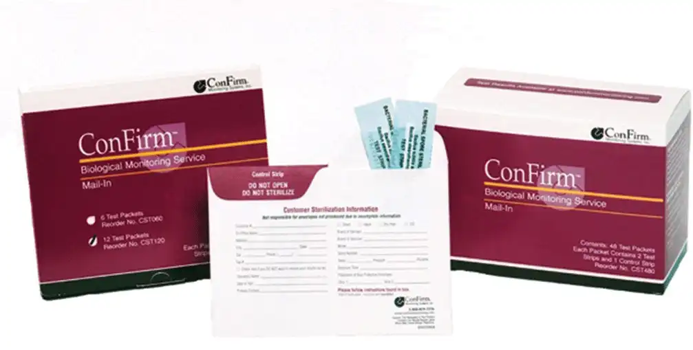 ConFirm Mail-In Sterilizer Monitoring System Value Test, 2-Strip, 52/Bx, CVT520